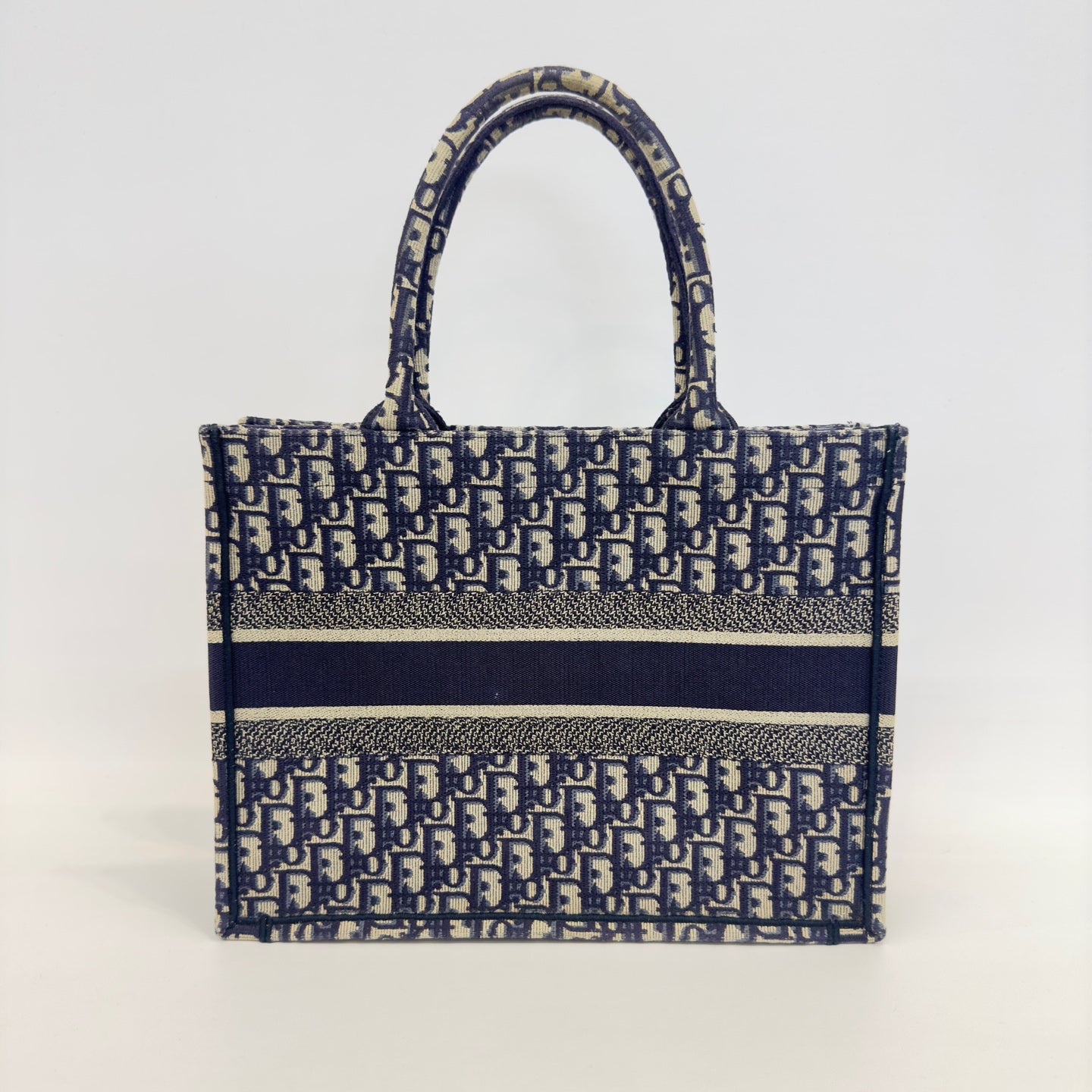 Dior - Book Tote - Cloth - Blue - (medium)