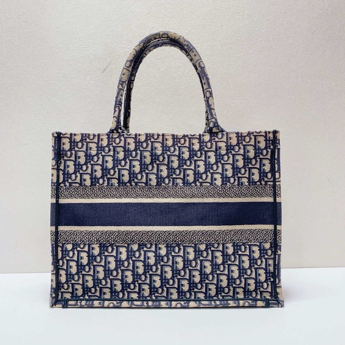 Dior - Book Tote - Cloth - Blue - (medium)