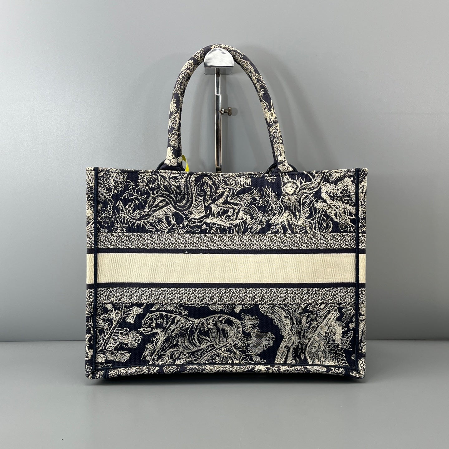 Dior - Book Tote - Cloth - Blue - (Medium)