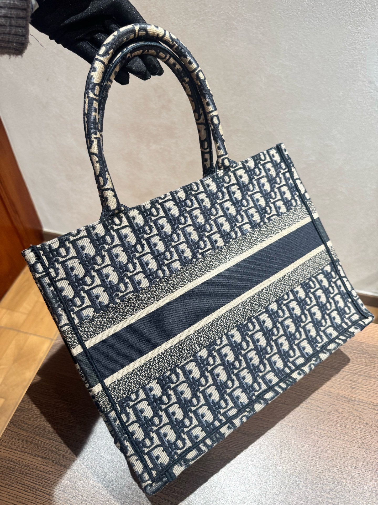 Dior - Book Tote - Cloth - Blue - (medium)