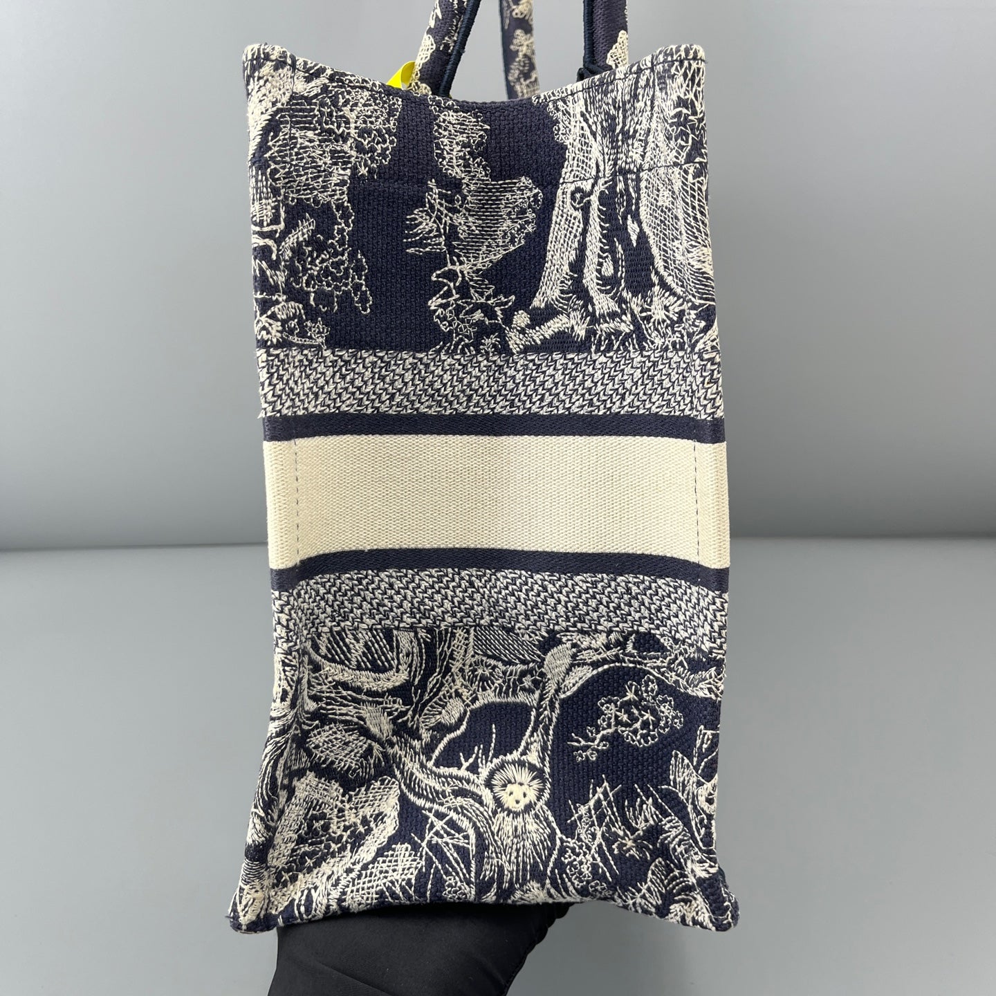 Dior - Book Tote - Cloth - Blue - (Medium)