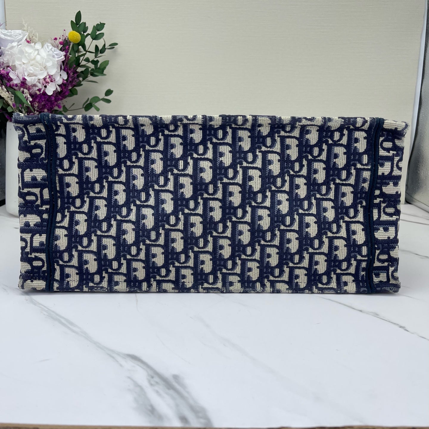 Dior - Book Tote - Cloth - Blue - (medium)