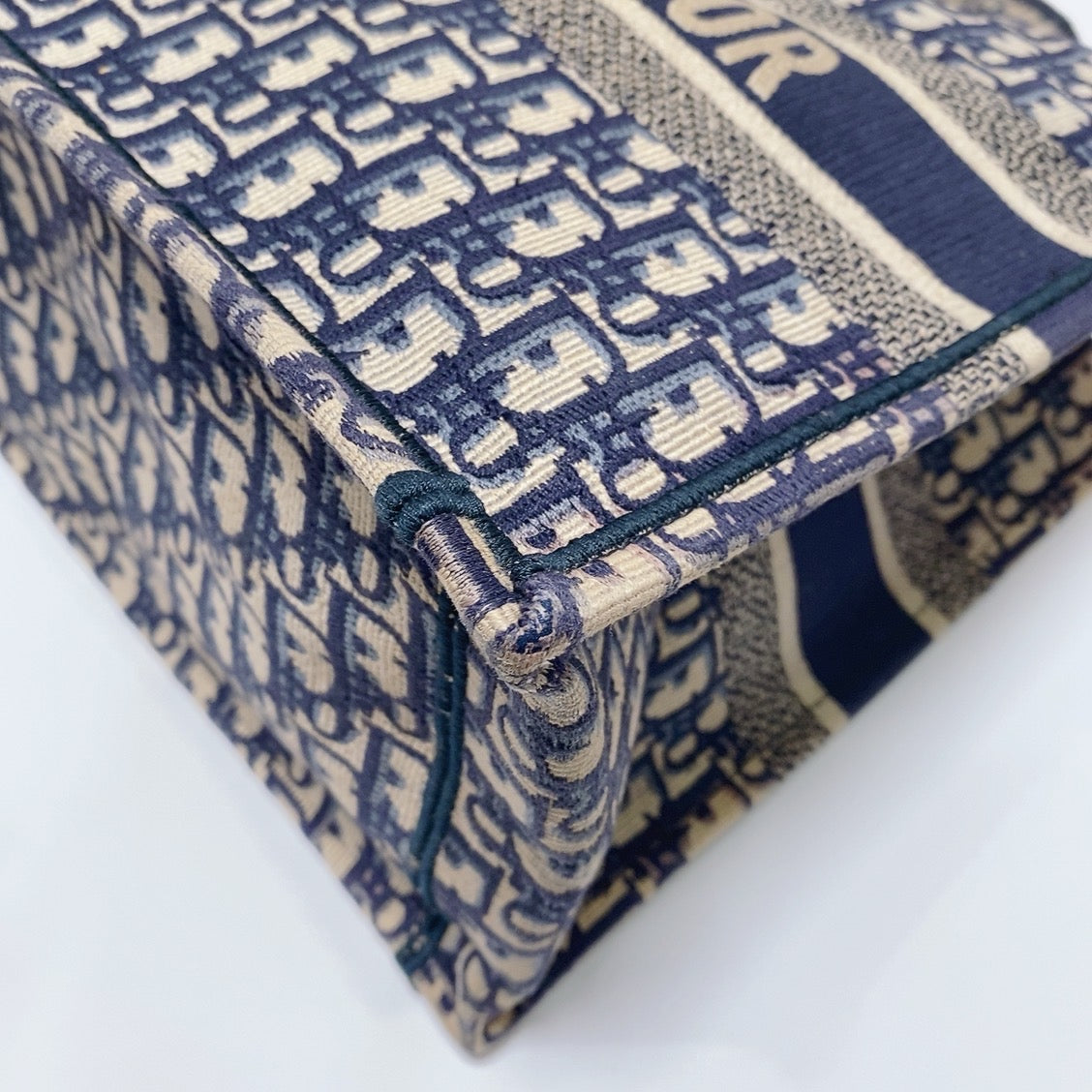Dior - Book Tote - Cloth - Blue - (medium)