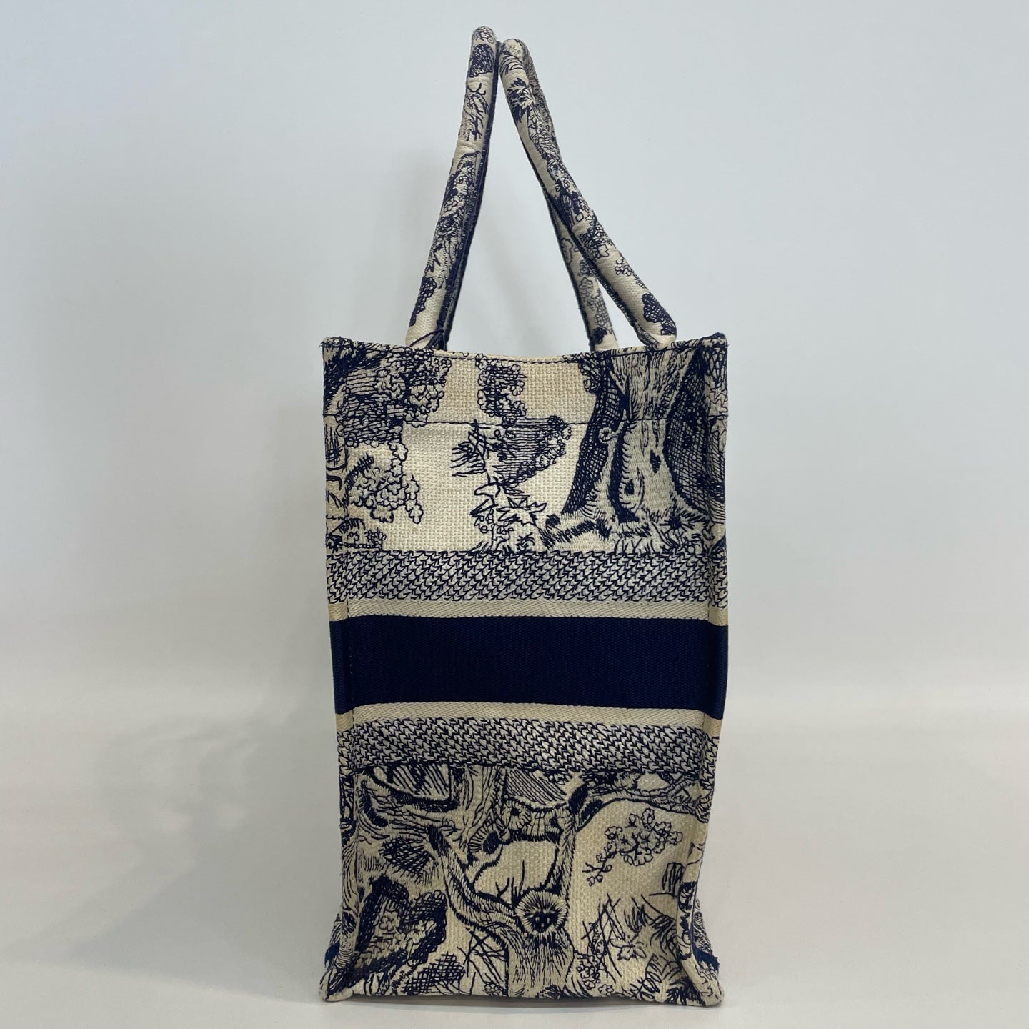 Dior - Book Tote - Cloth - Blue - (medium)