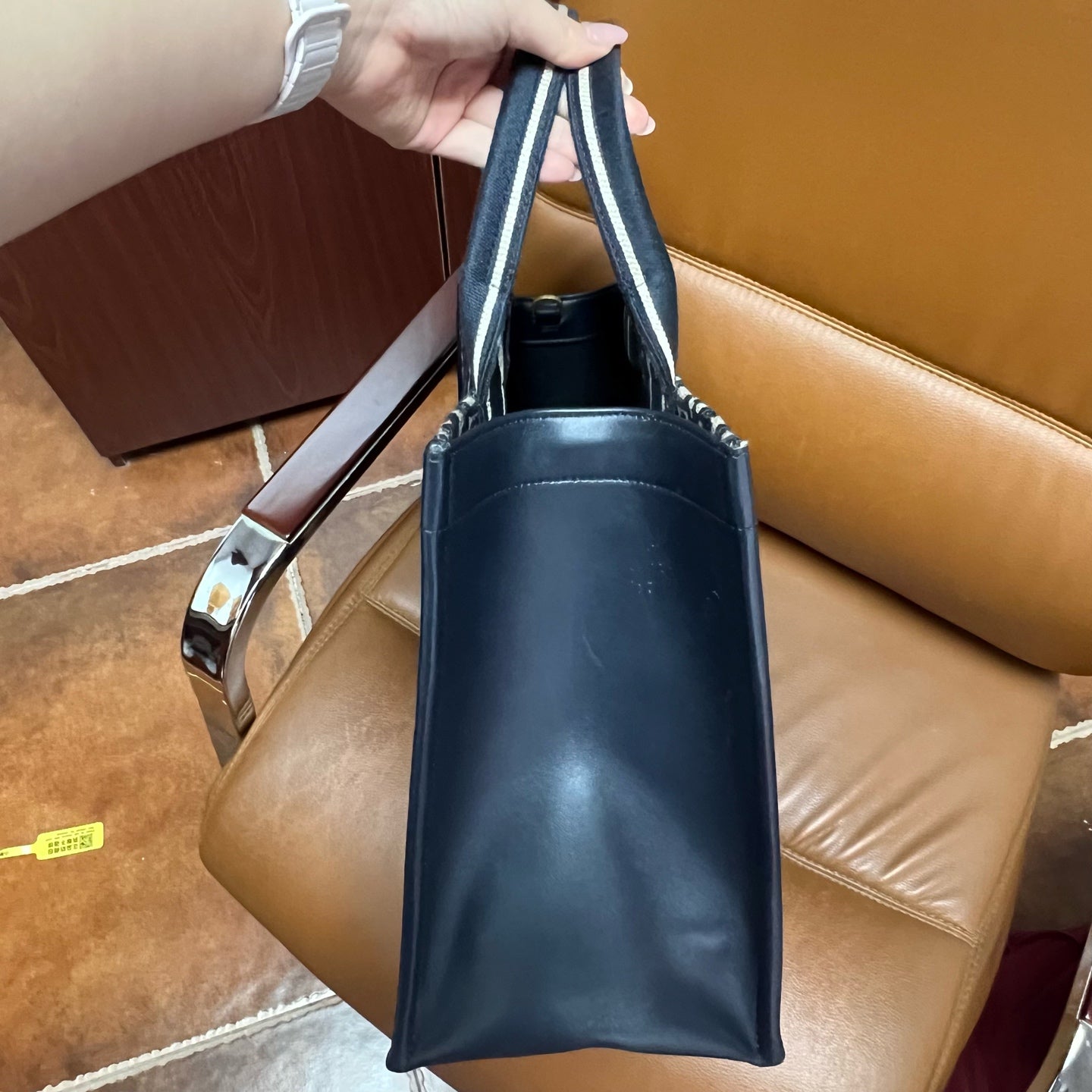 Dior - Book Tote - Cloth - Blue - (medium)