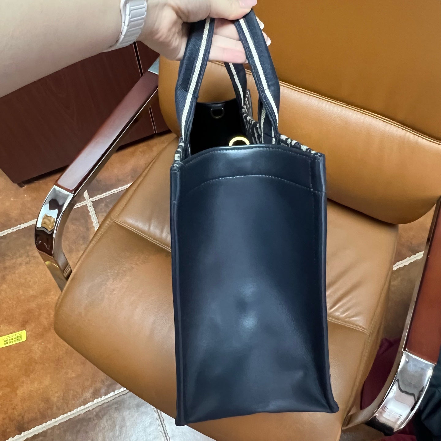 Dior - Book Tote - Cloth - Blue - (medium)