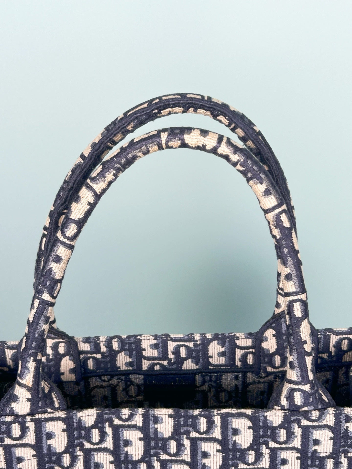 Dior - Book Tote - Cloth - Blue - (medium)