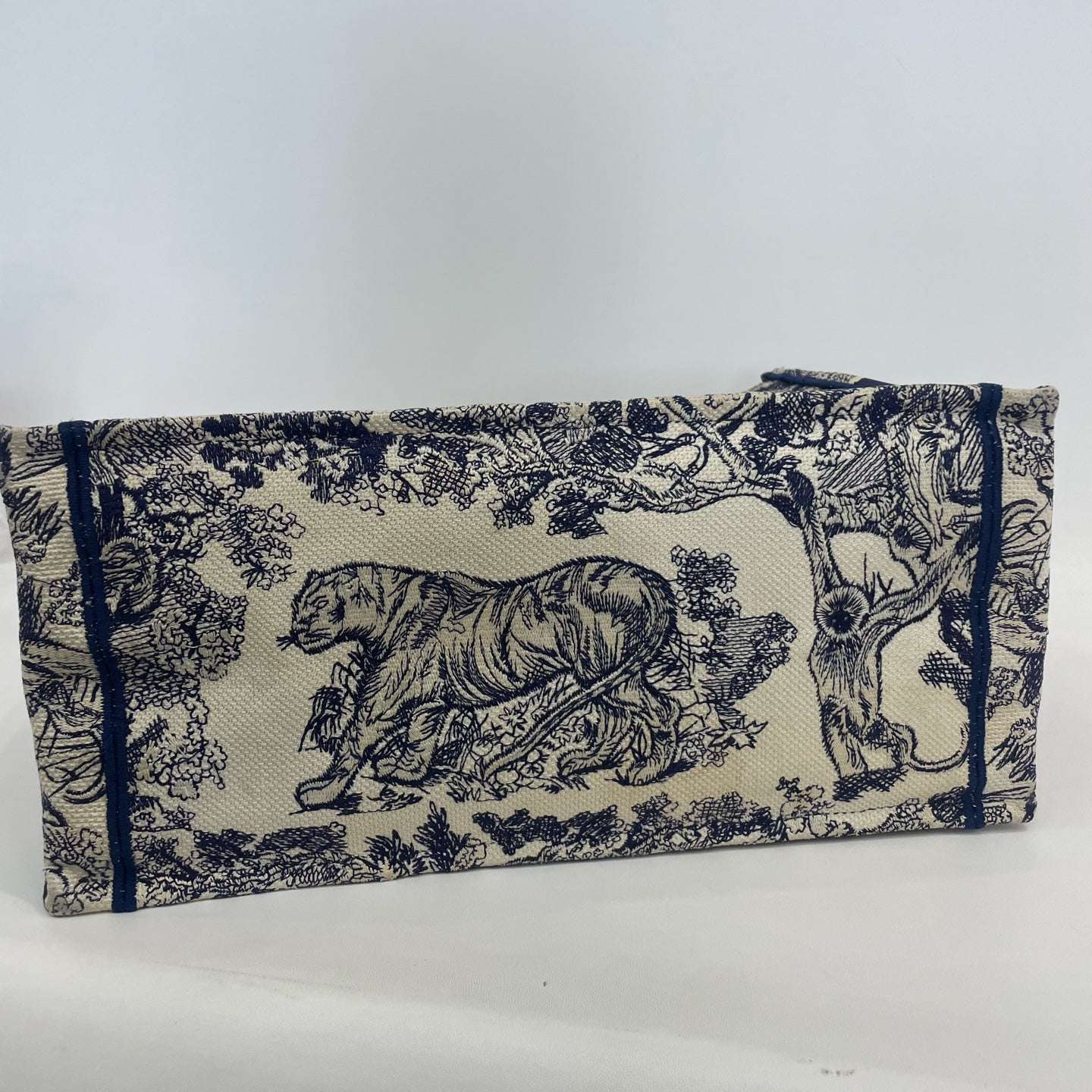 Dior - Book Tote - Cloth - Blue - (medium)