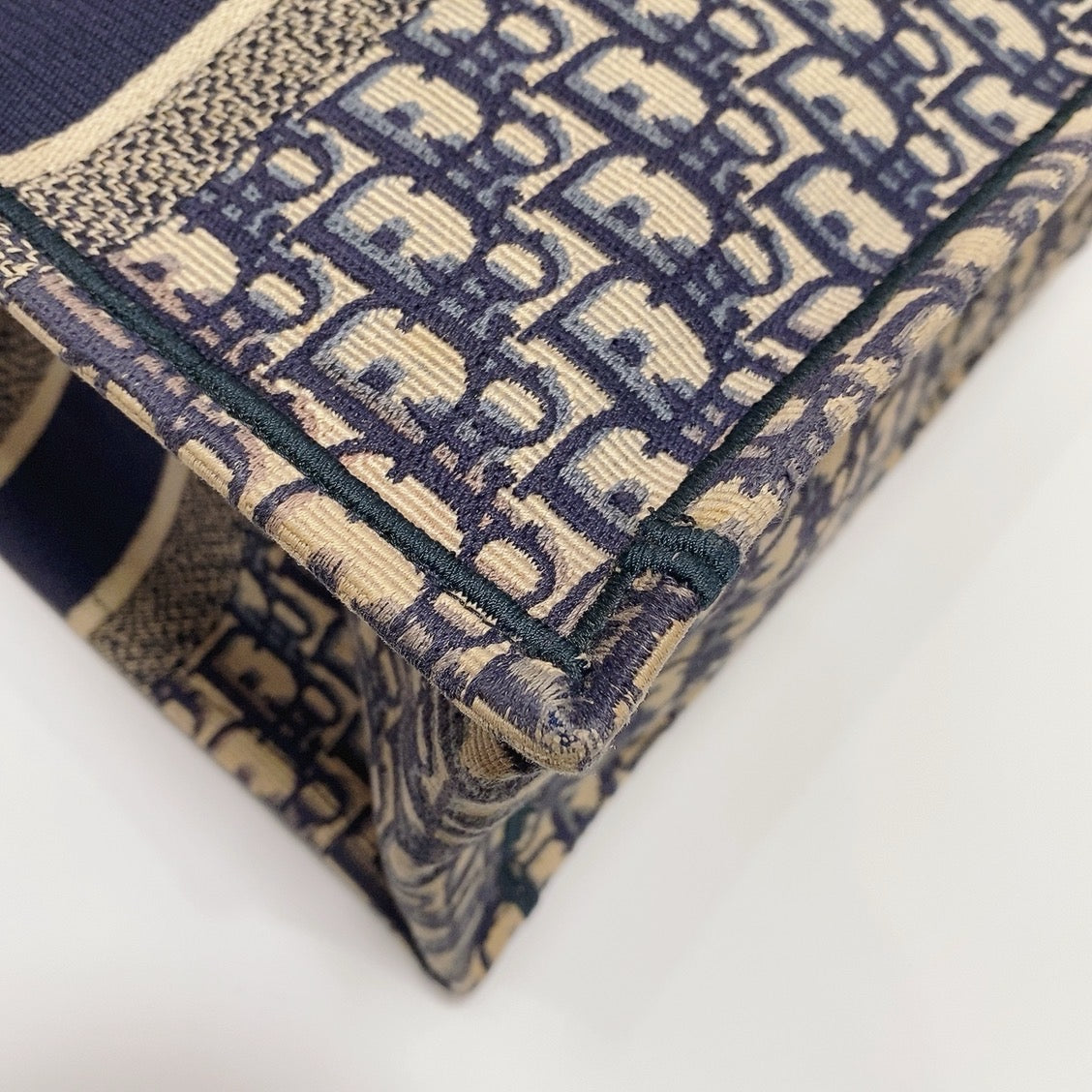 Dior - Book Tote - Cloth - Blue - (medium)