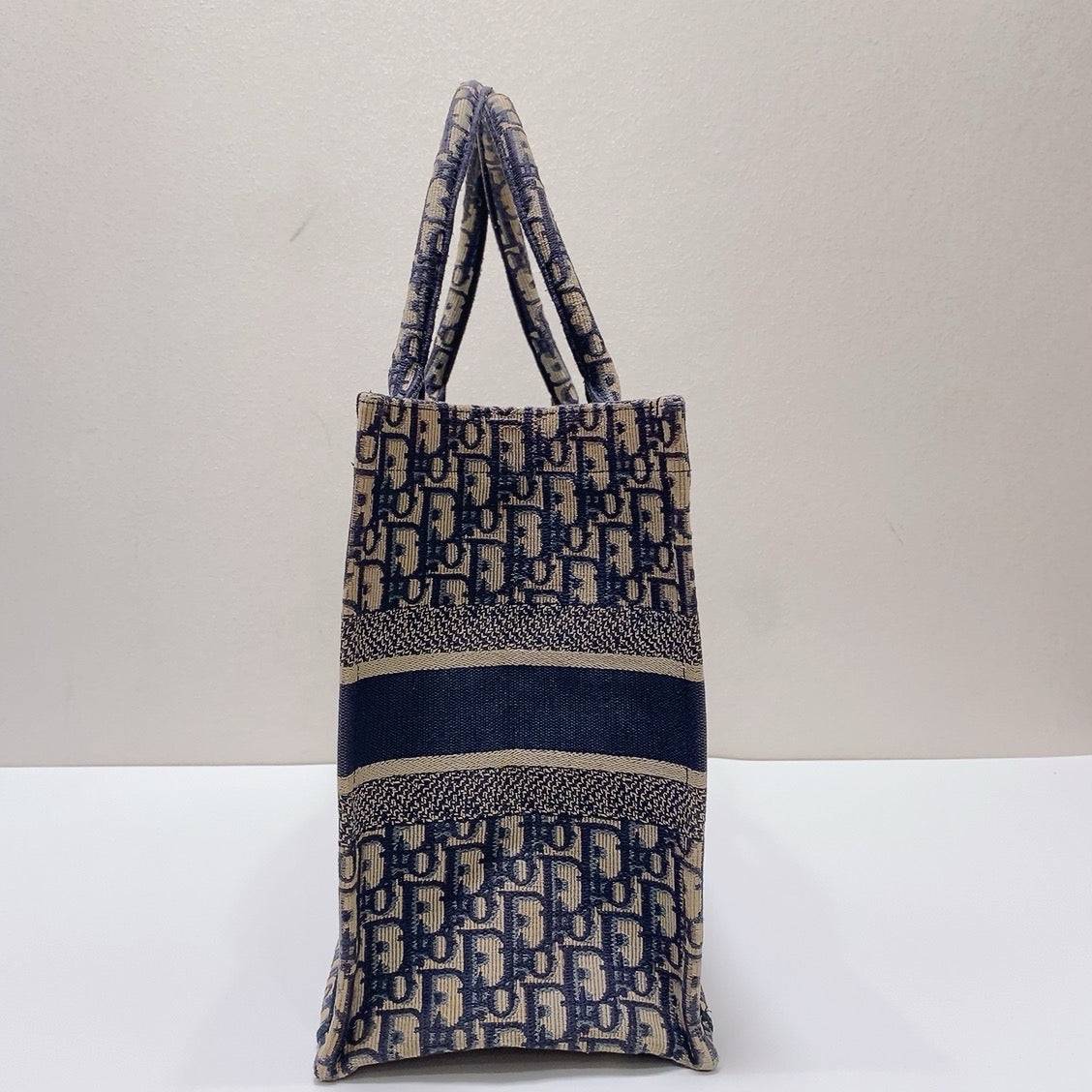 Dior - Book Tote - Cloth - Blue - (medium)