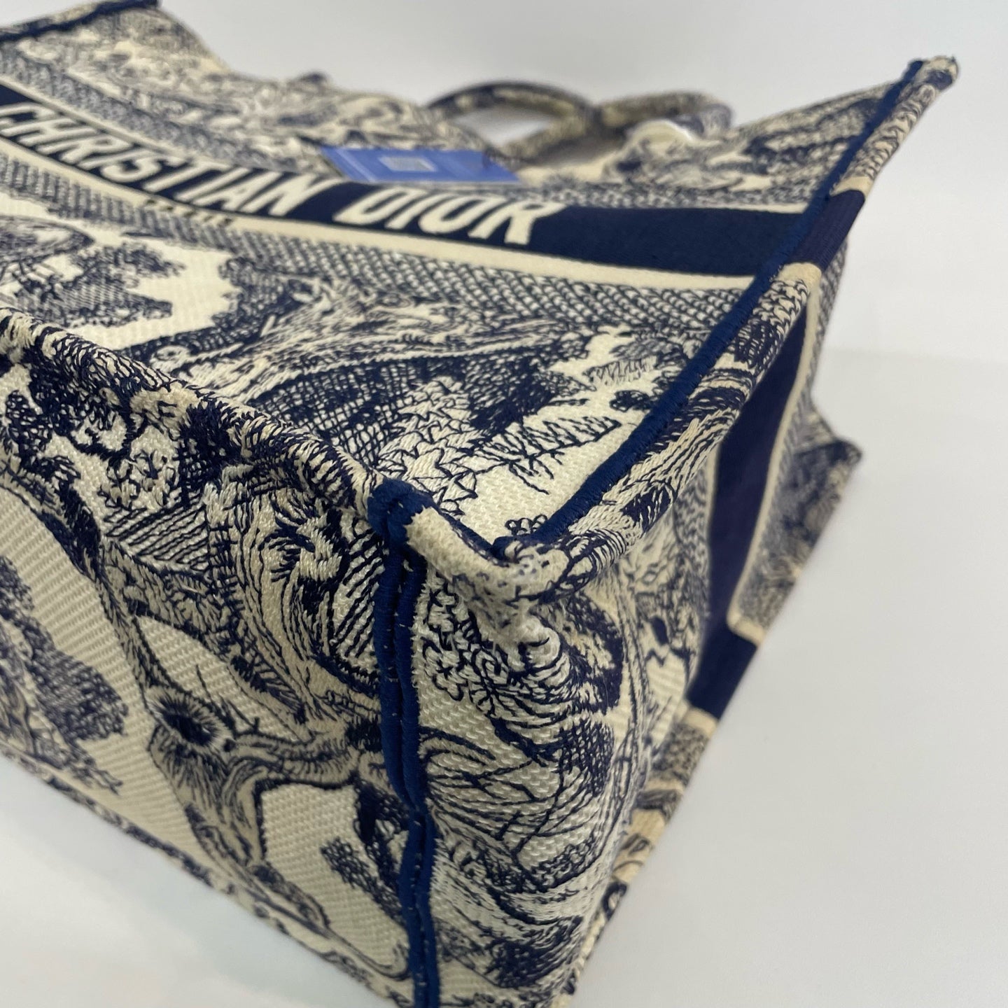 Dior - Book Tote - Cloth - Blue - (medium)