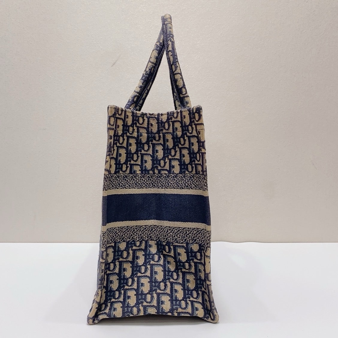 Dior - Book Tote - Cloth - Blue - (medium)