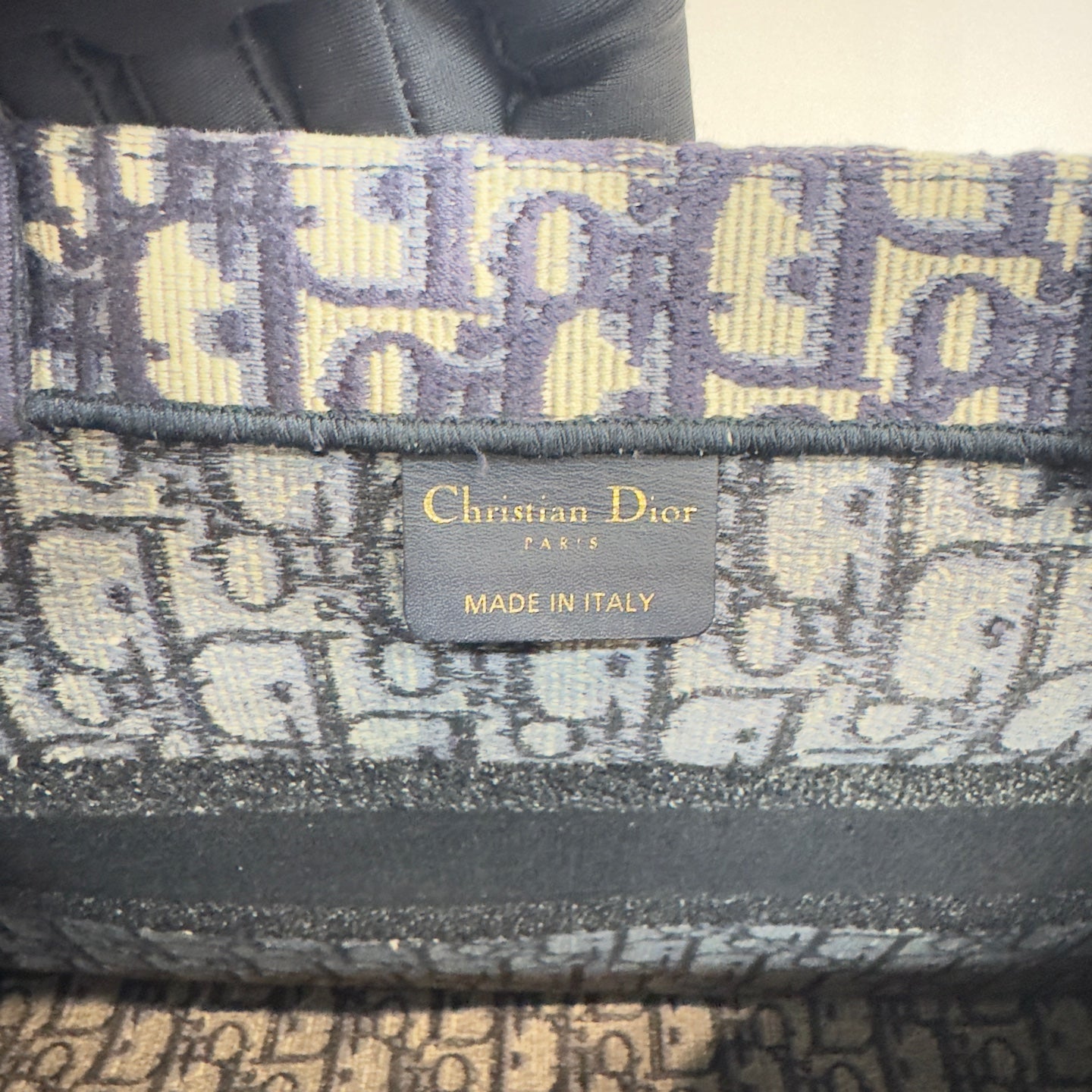 Dior - Book Tote - Cloth - Blue - (medium)