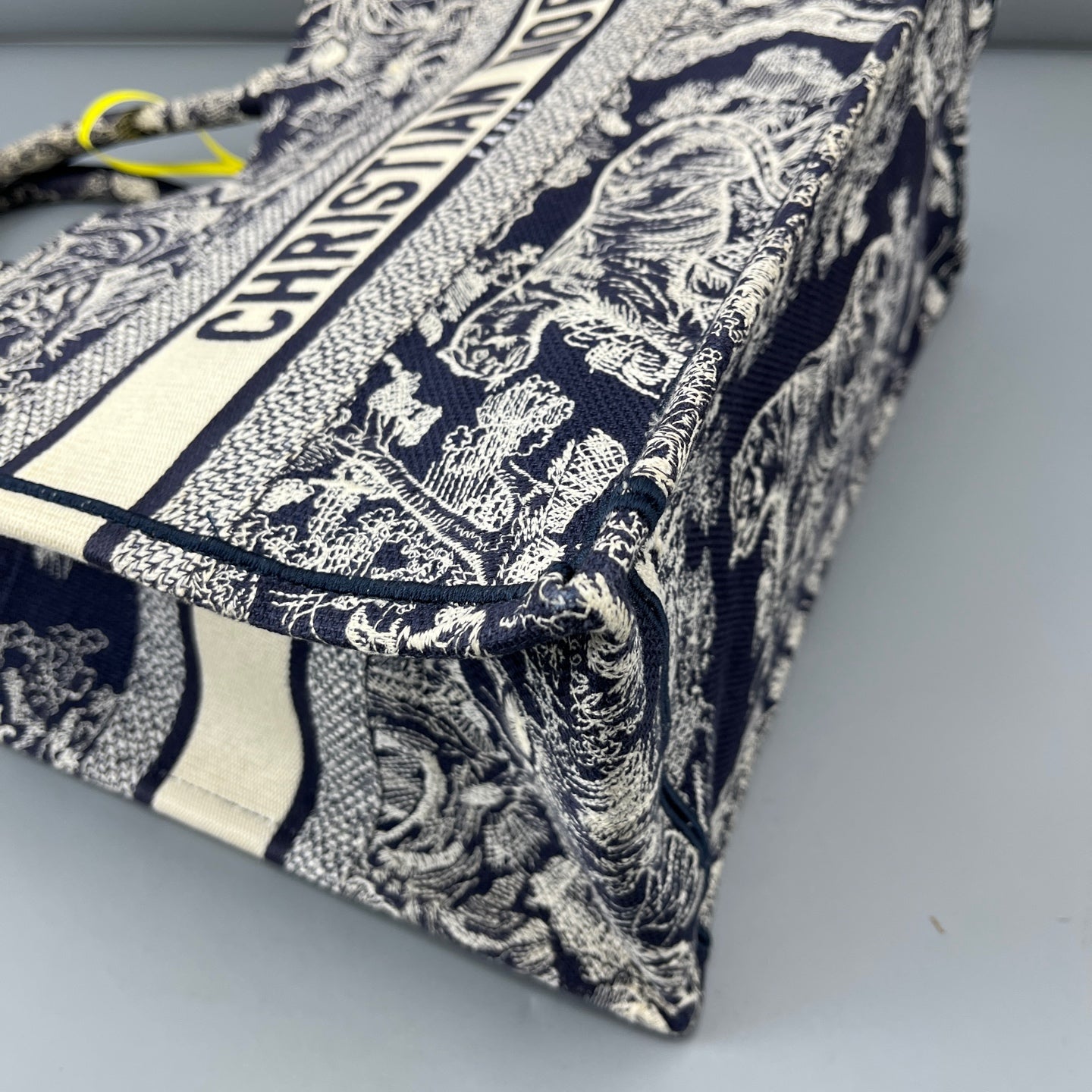 Dior - Book Tote - Cloth - Blue - (Medium)