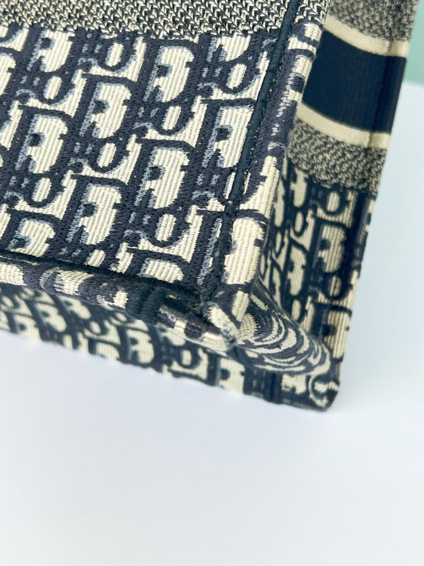 Dior - Book Tote - Cloth - Blue - (medium)