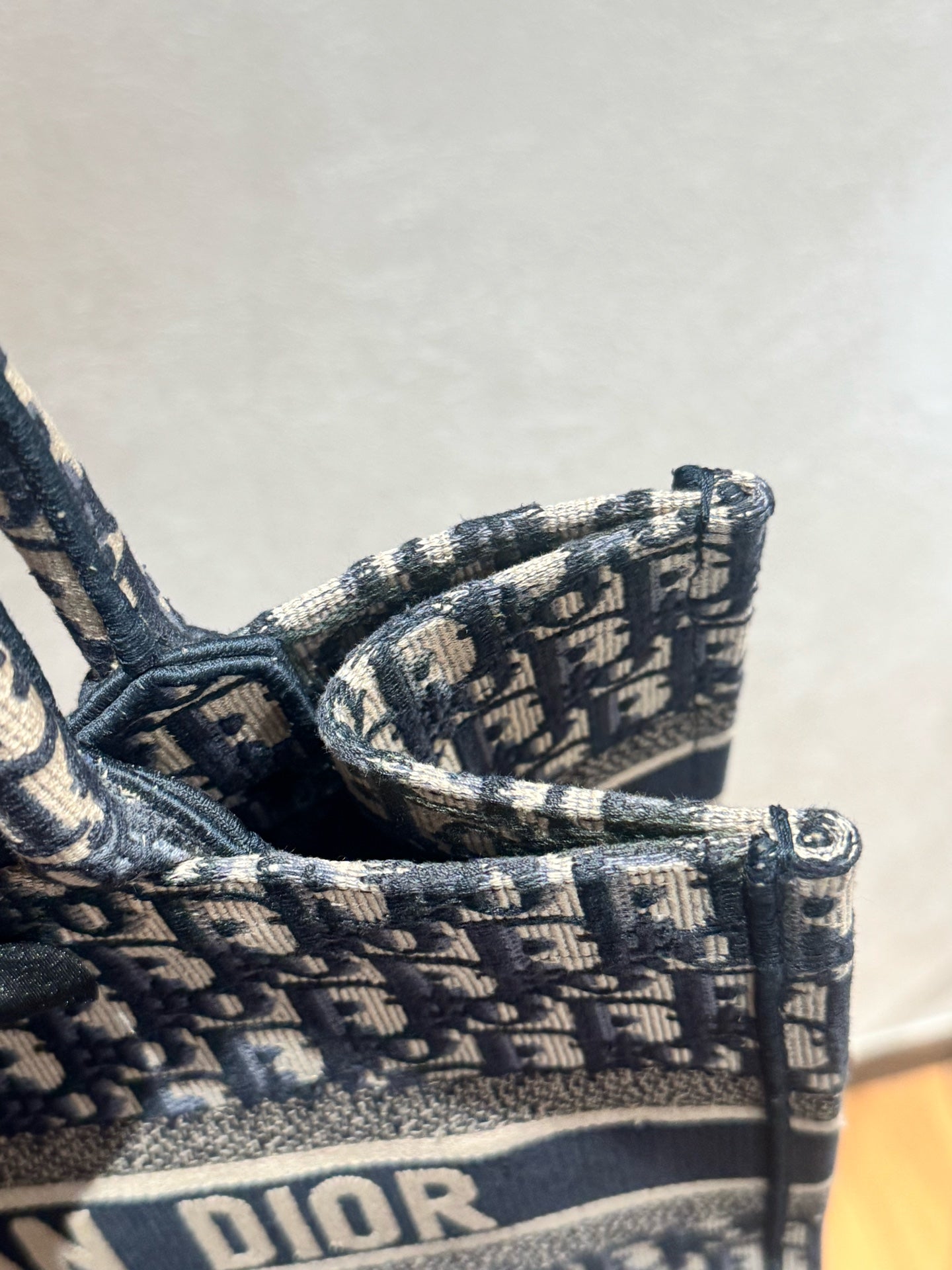 Dior - Book Tote - Cloth - Blue - (medium)