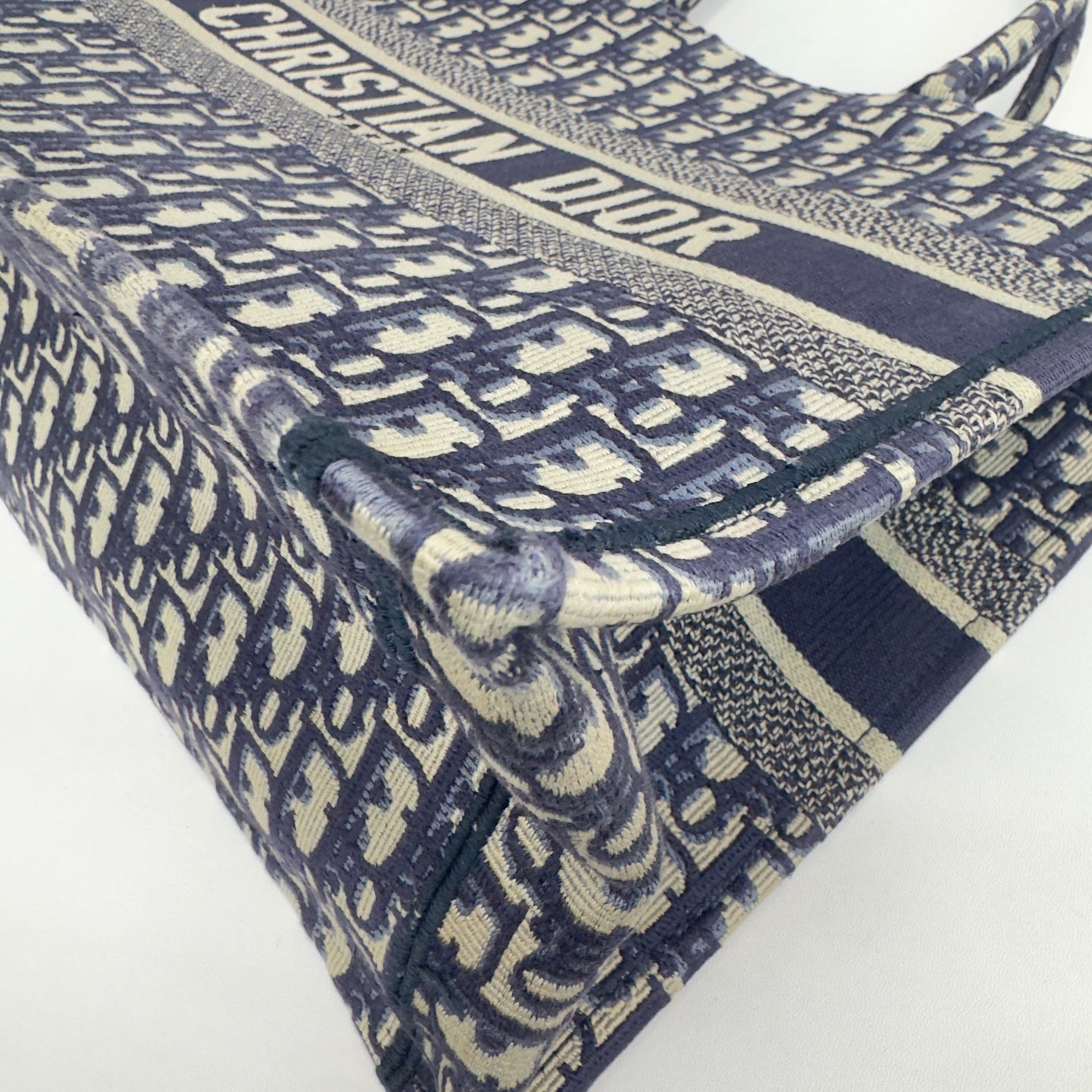 Dior - Book Tote - Cloth - Blue - (medium)
