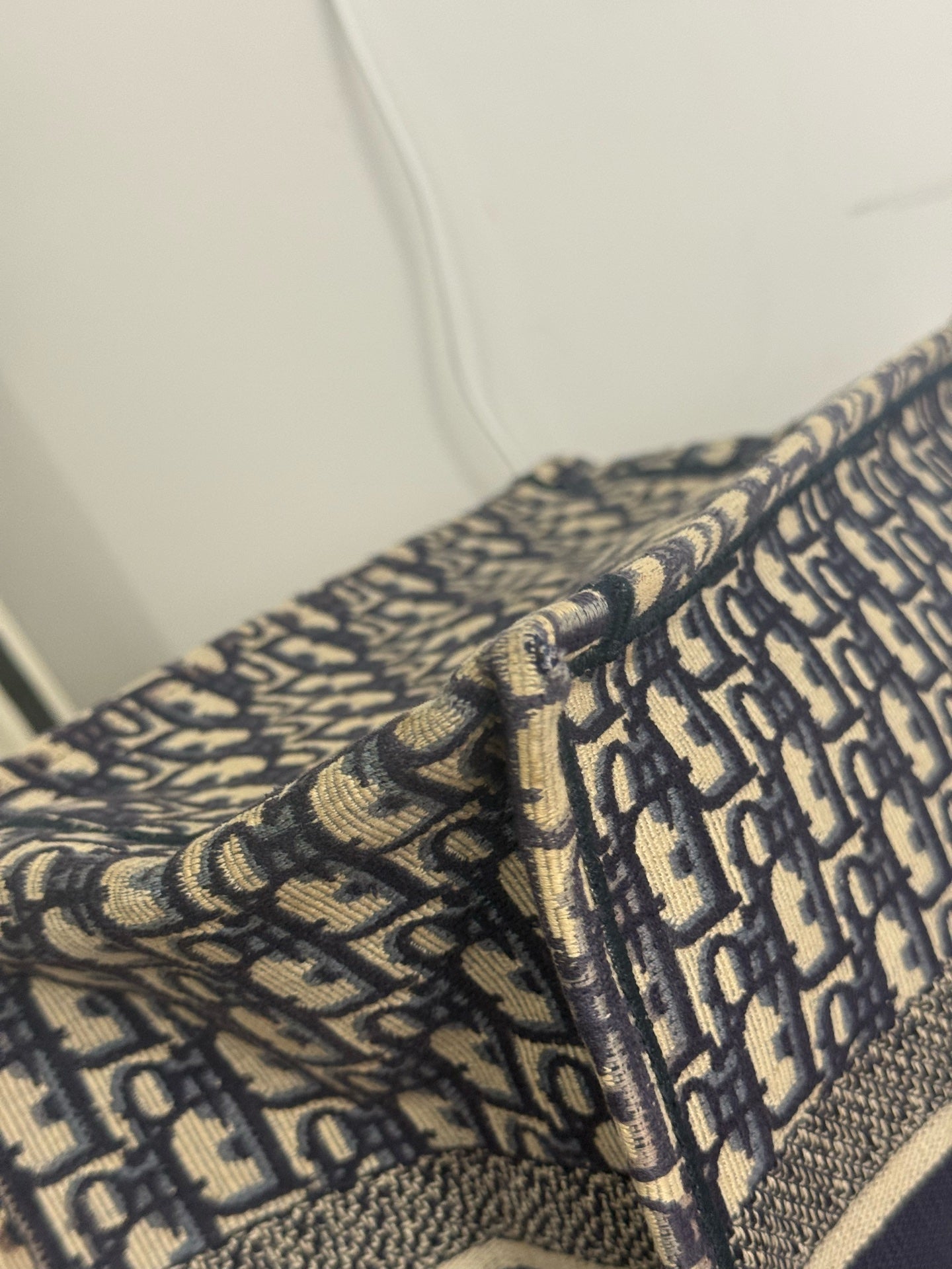 Dior - Book Tote - Cloth - Blue - (medium)