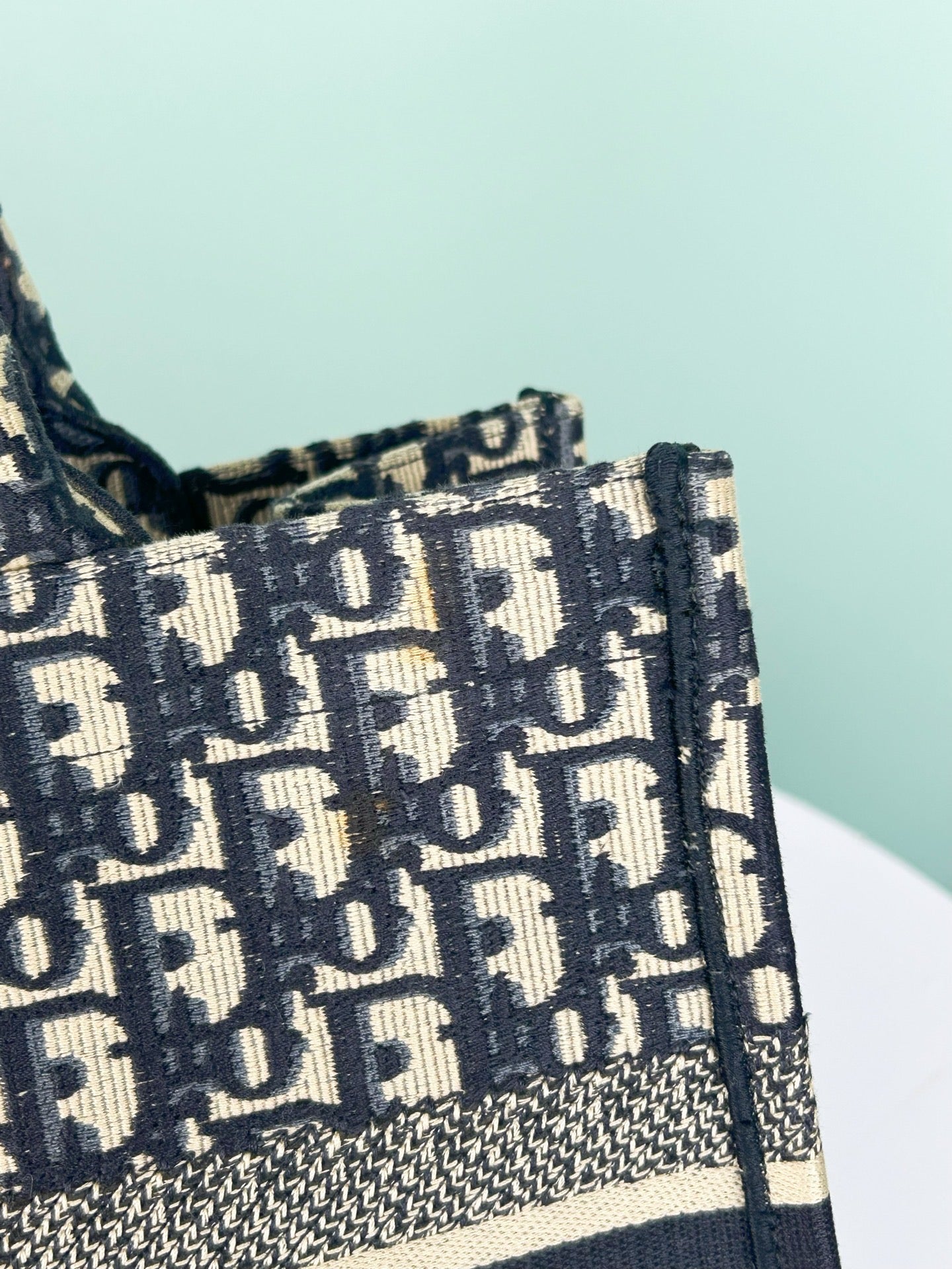 Dior - Book Tote - Cloth - Blue - (medium)