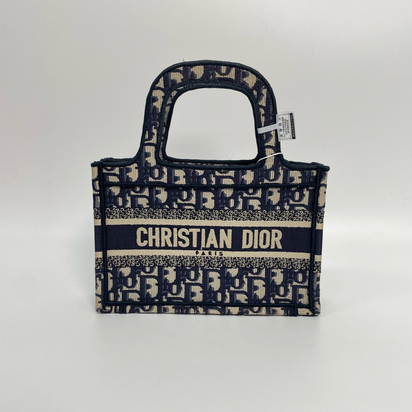 Dior - Book Tote - Cloth - Blue - (mini)