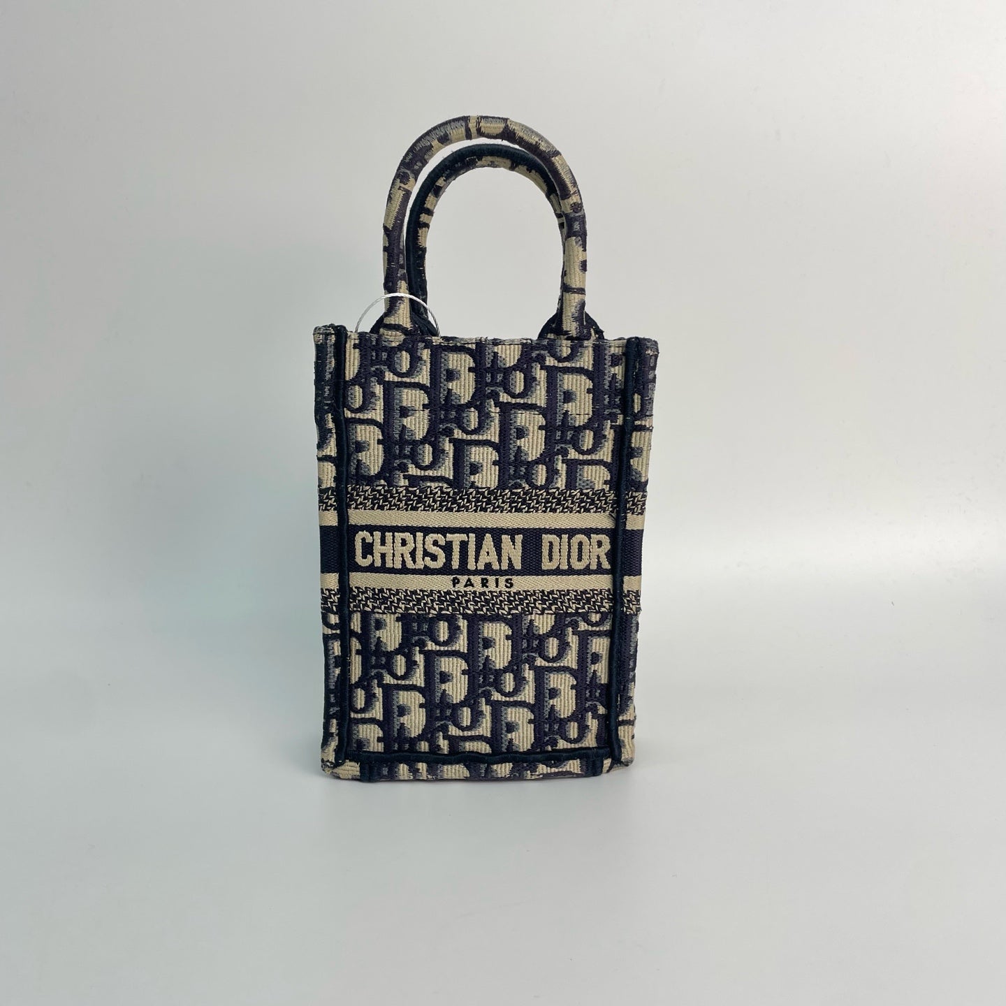 Dior - Book Tote - Cloth - Blue - (mini)