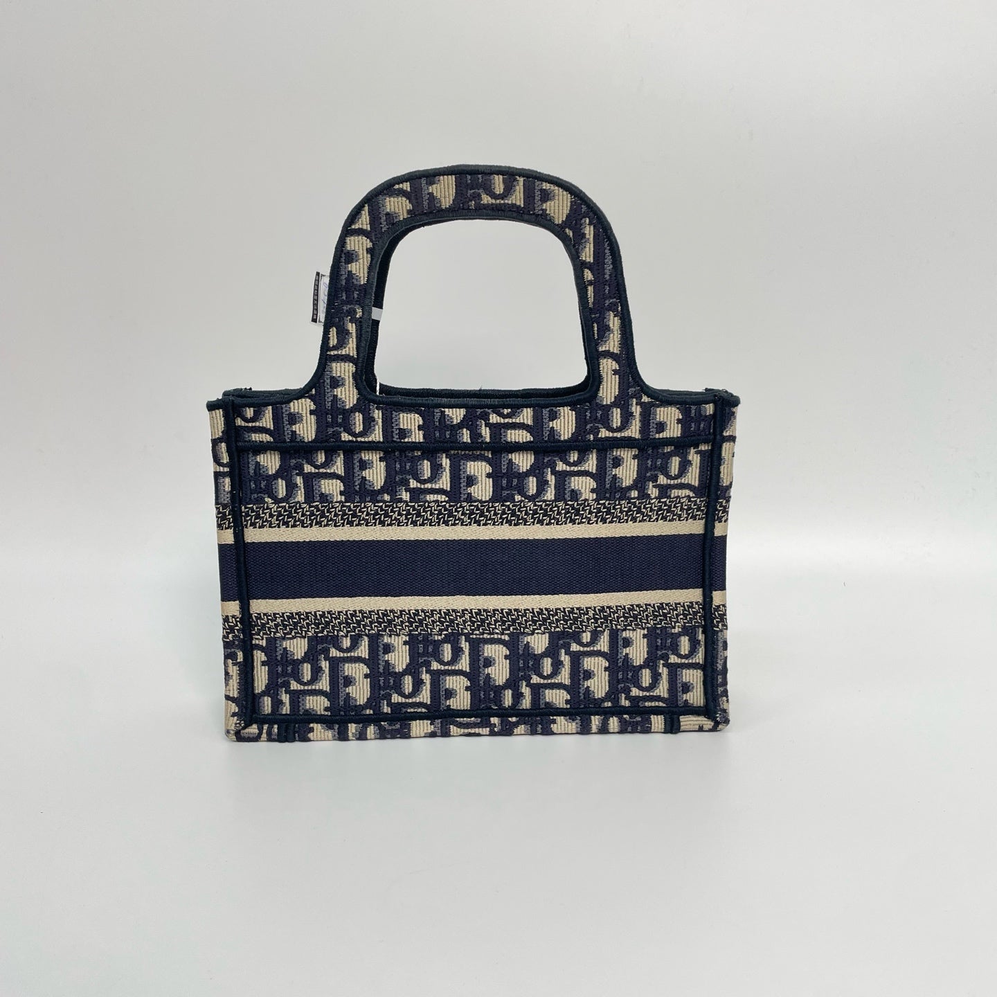 Dior - Book Tote - Cloth - Blue - (mini)