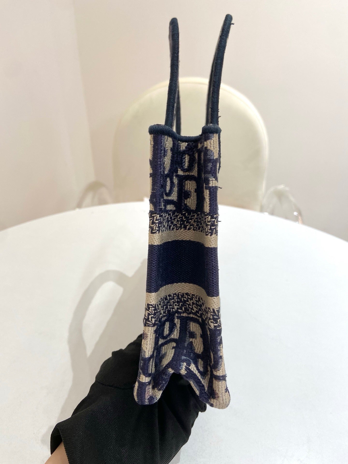 Dior - Book Tote - Cloth - Blue - (mini)