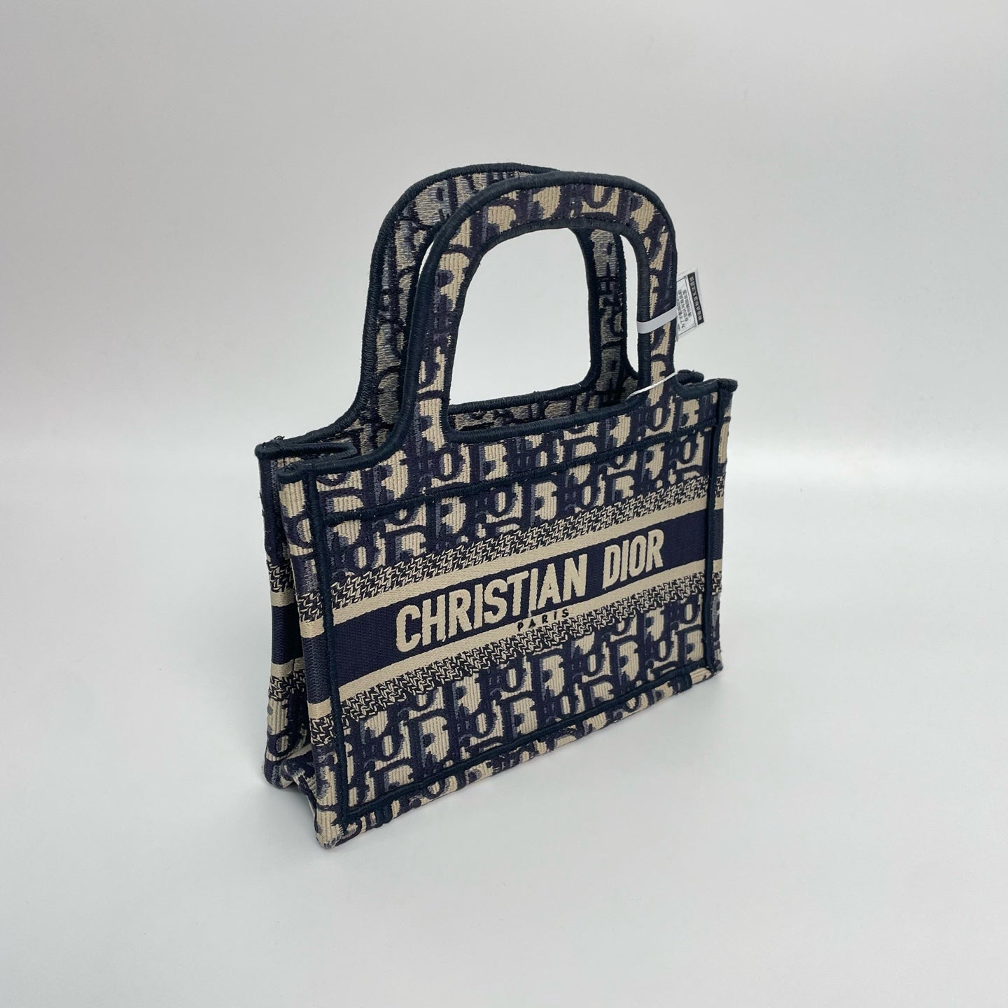 Dior - Book Tote - Cloth - Blue - (mini)