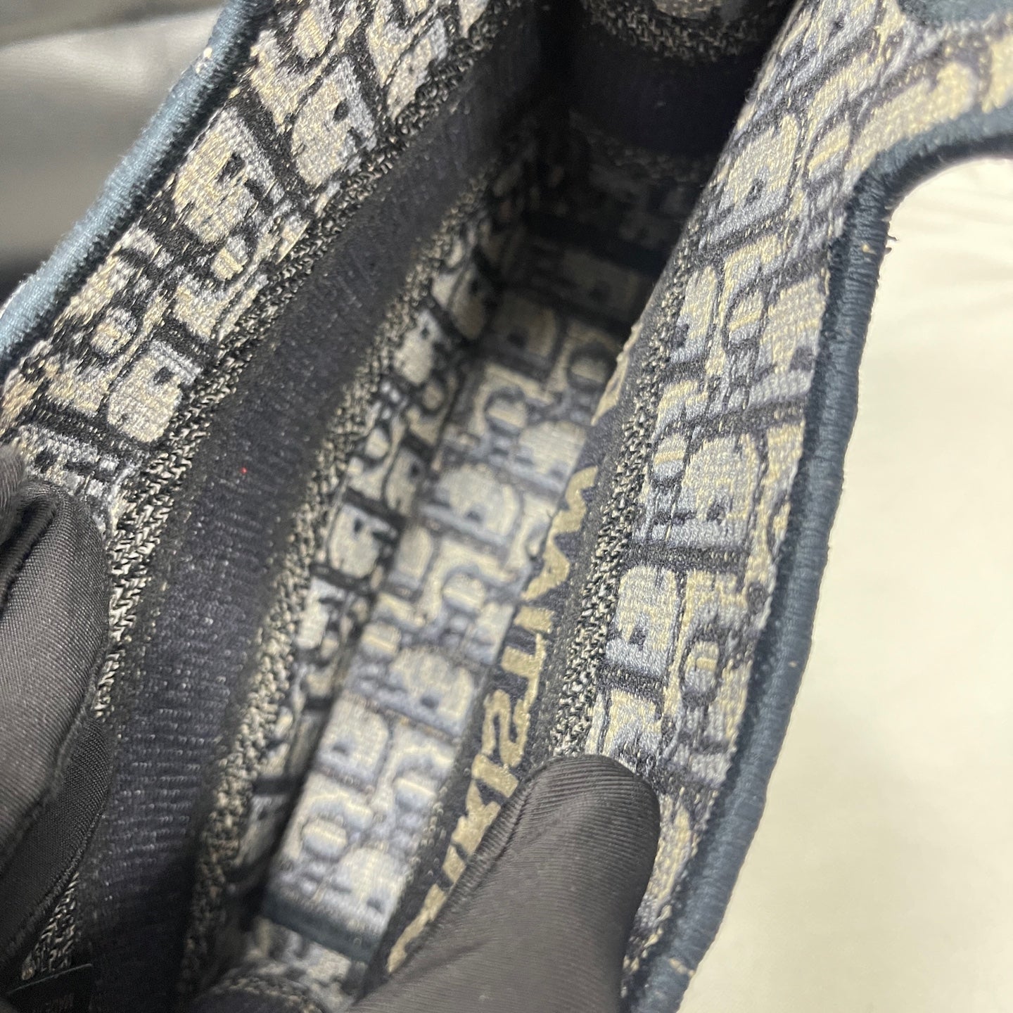 Dior - Book Tote - Cloth - Blue - (mini)