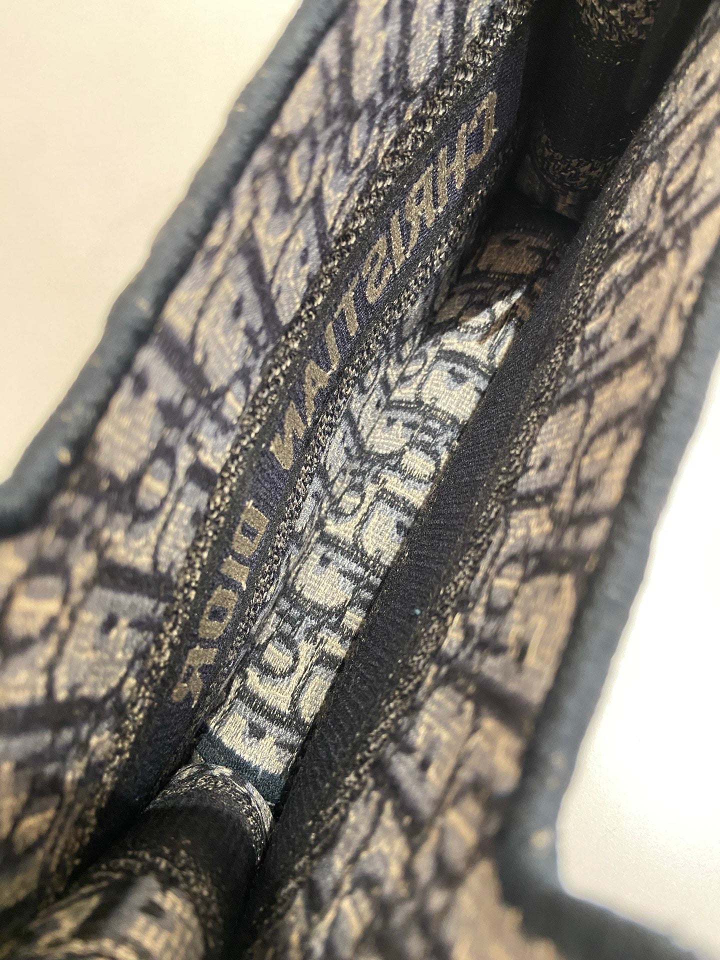 Dior - Book Tote - Cloth - Blue - (mini)