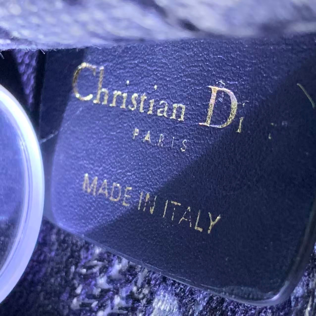 Dior - Book Tote - Cloth - Blue - (mini)