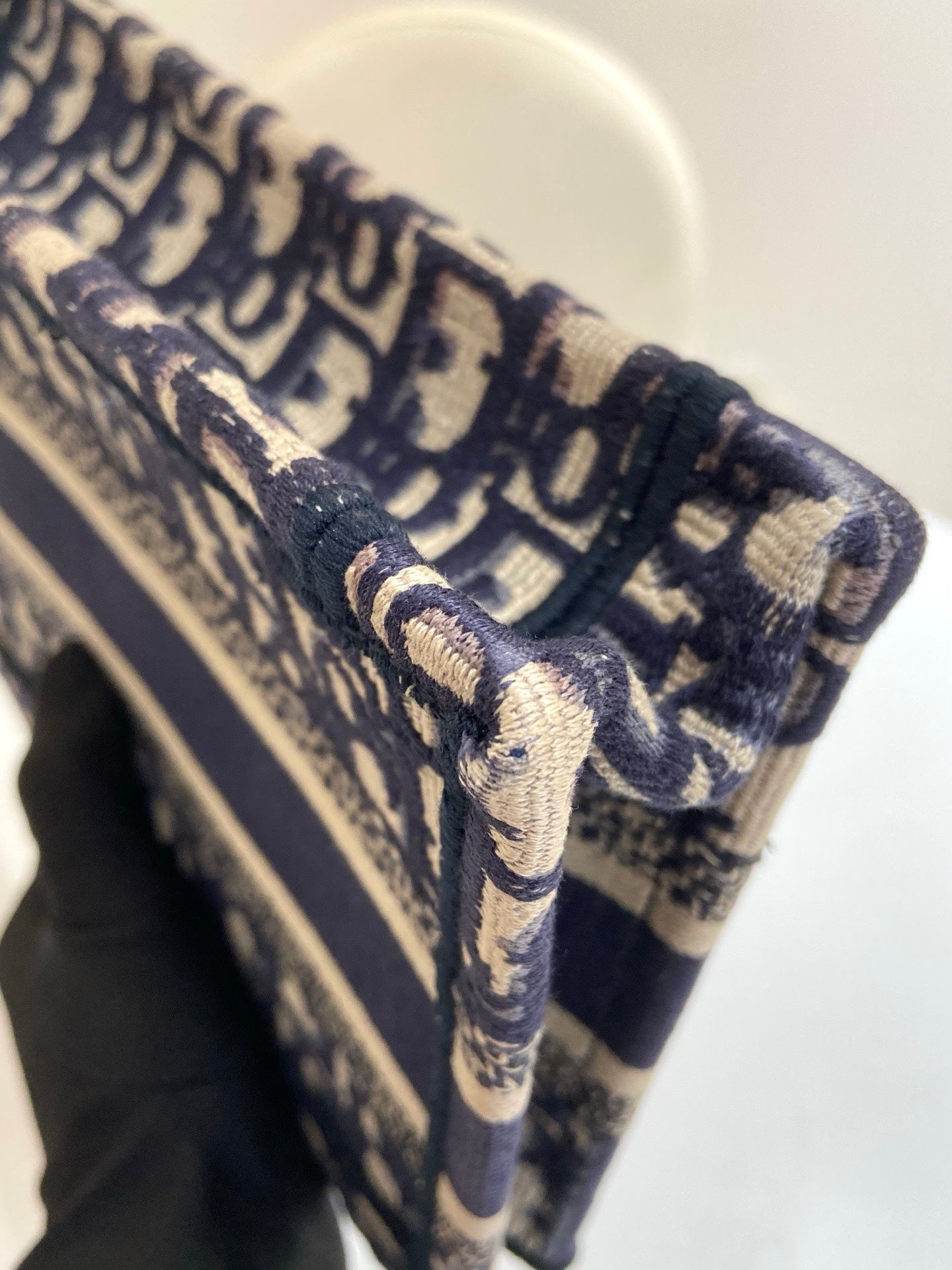 Dior - Book Tote - Cloth - Blue - (mini)