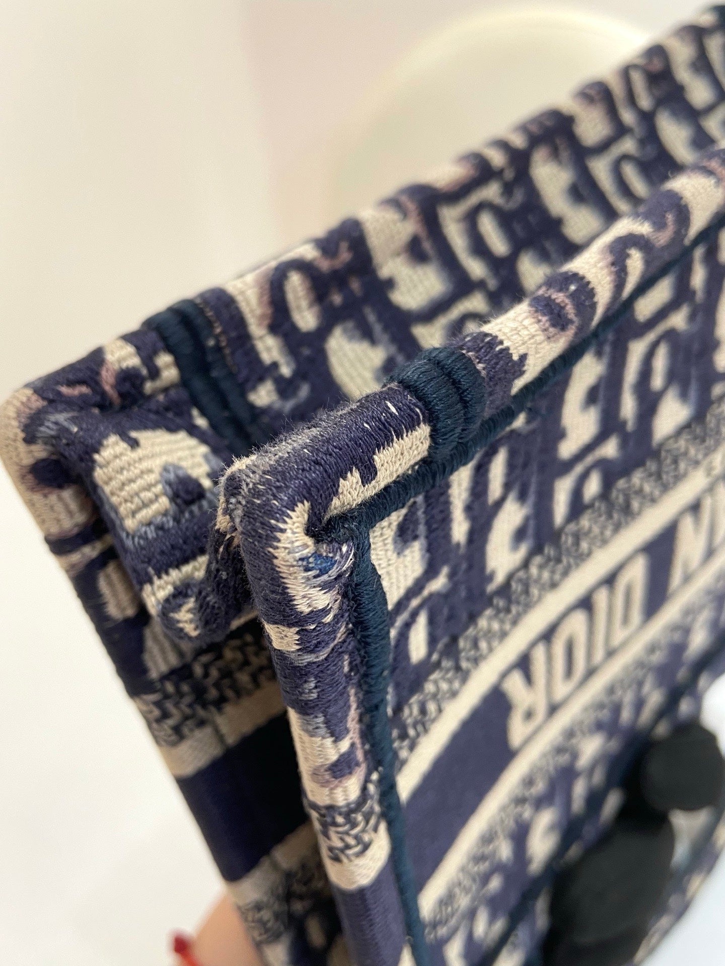 Dior - Book Tote - Cloth - Blue - (mini)