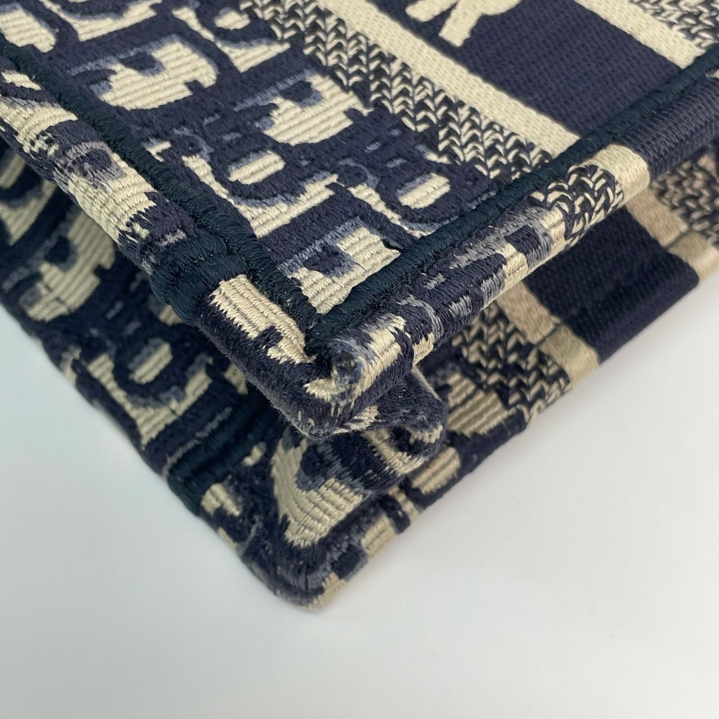 Dior - Book Tote - Cloth - Blue - (mini)