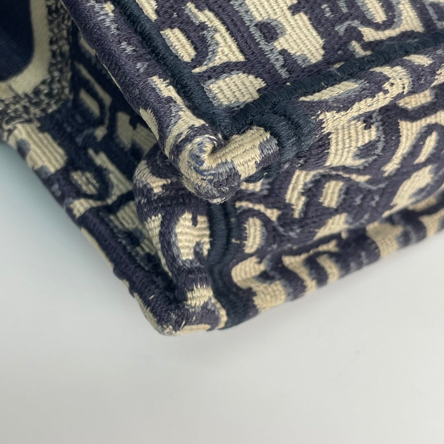 Dior - Book Tote - Cloth - Blue - (mini)