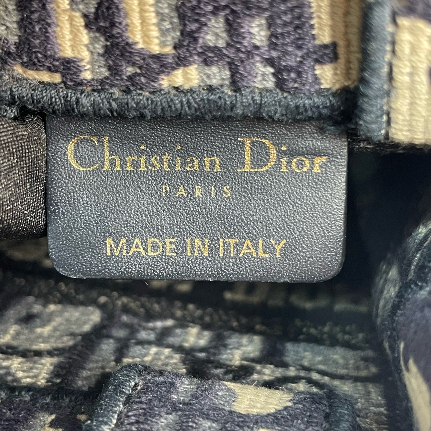 Dior - Book Tote - Cloth - Blue - (mini)
