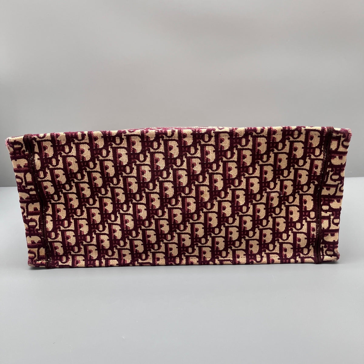 Dior - Book Tote - Cloth - Burgundy - (large)