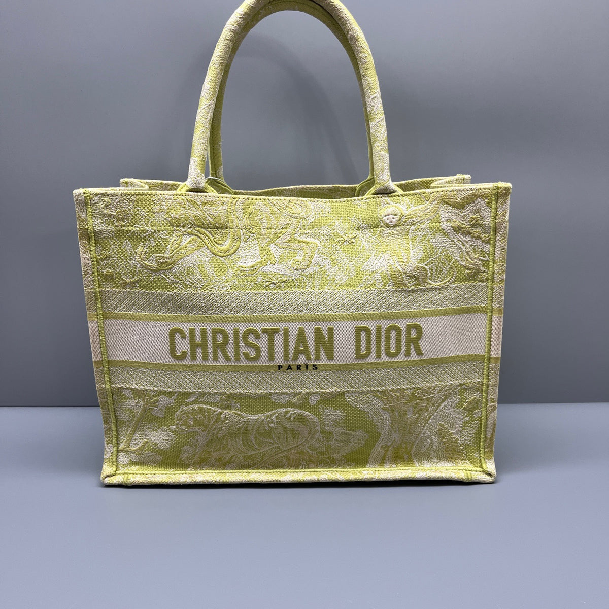 Dior - Book Tote - Cloth - Green - (medium)