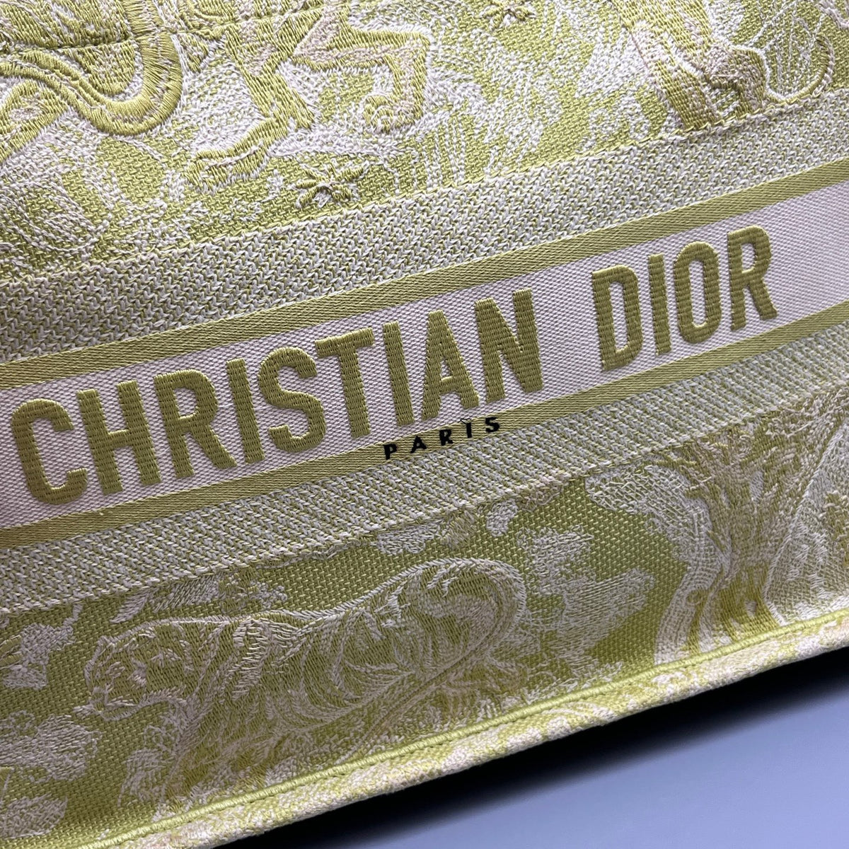 Dior - Book Tote - Cloth - Green - (medium)