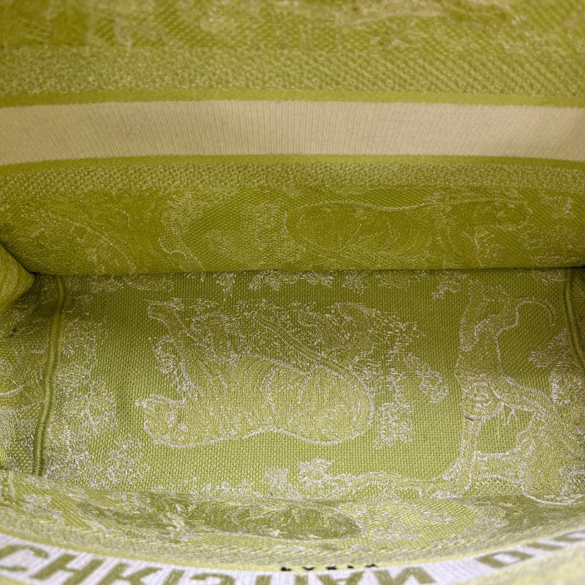 Dior - Book Tote - Cloth - Green - (medium)