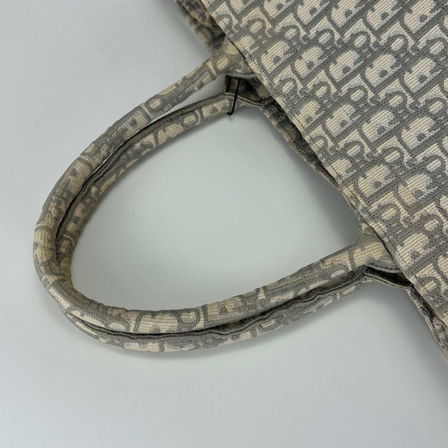 Dior - Book Tote - Cloth - Grey - (large)
