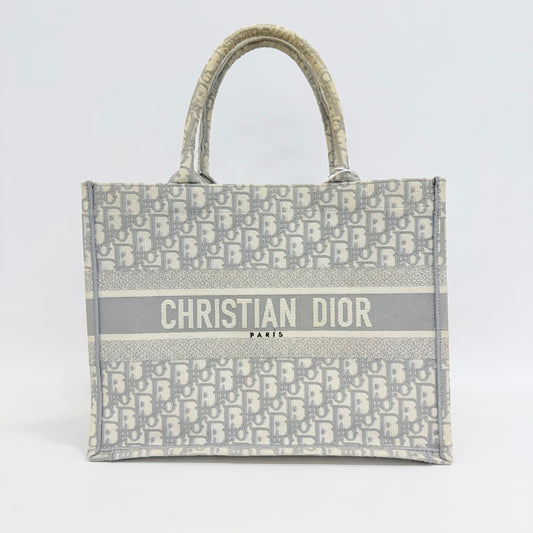 Dior - Book Tote - Cloth - Grey - (medium)