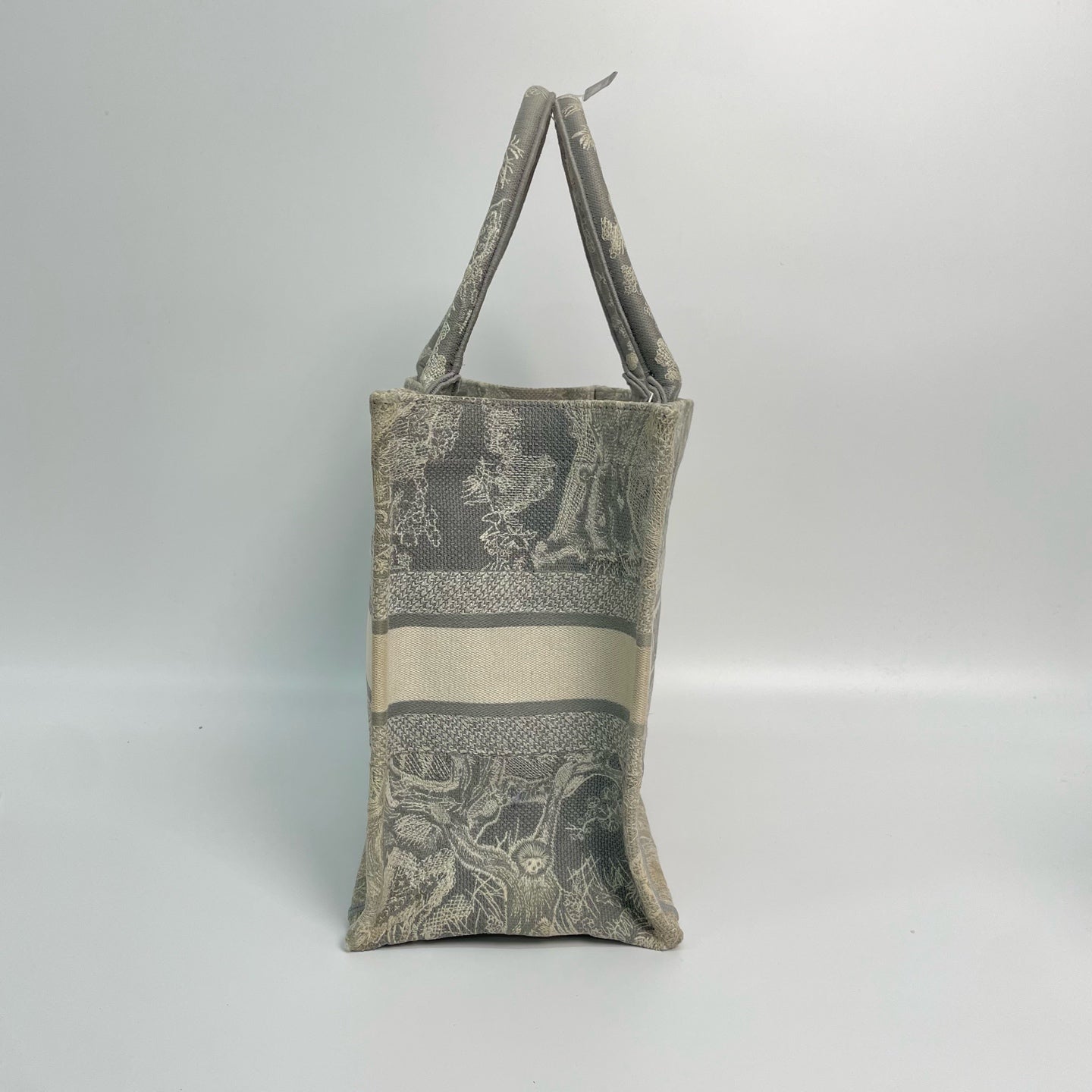 Dior - Book Tote - Cloth - Grey - (medium)