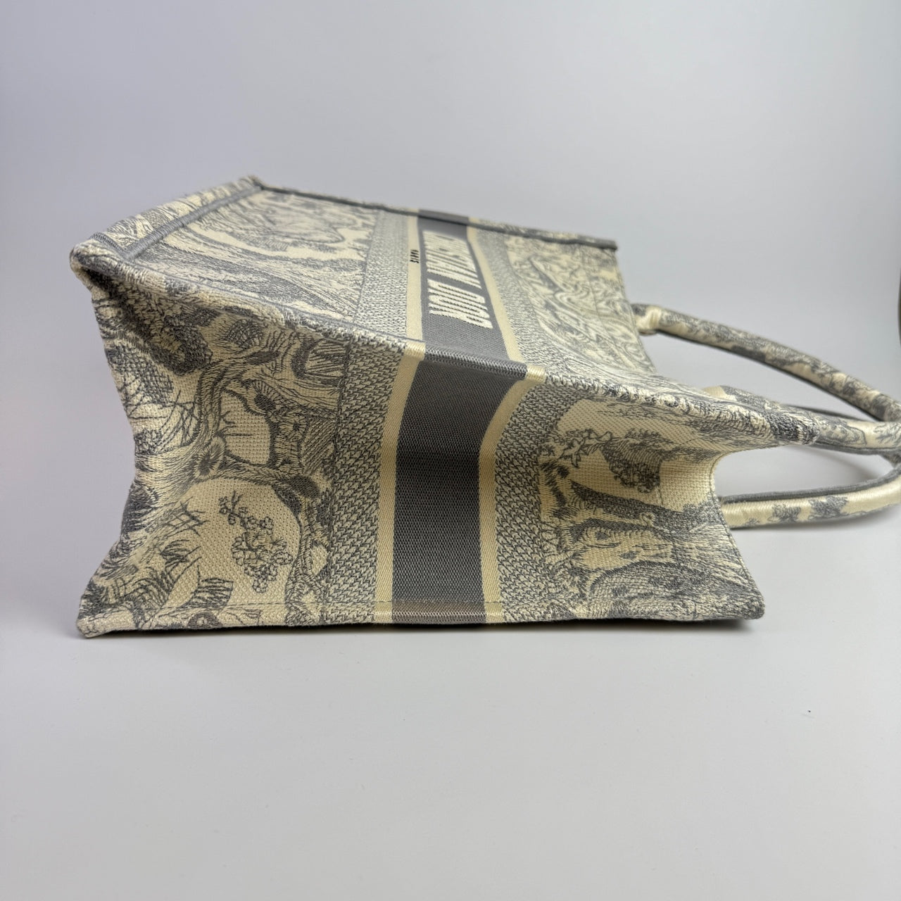 Dior - Book Tote - Cloth - Grey - (medium)