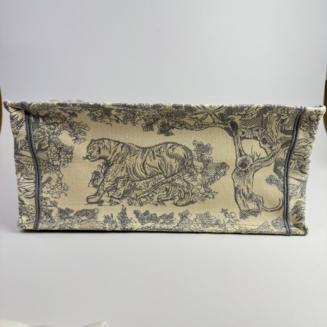 Dior - Book Tote - Cloth - Grey - (medium)