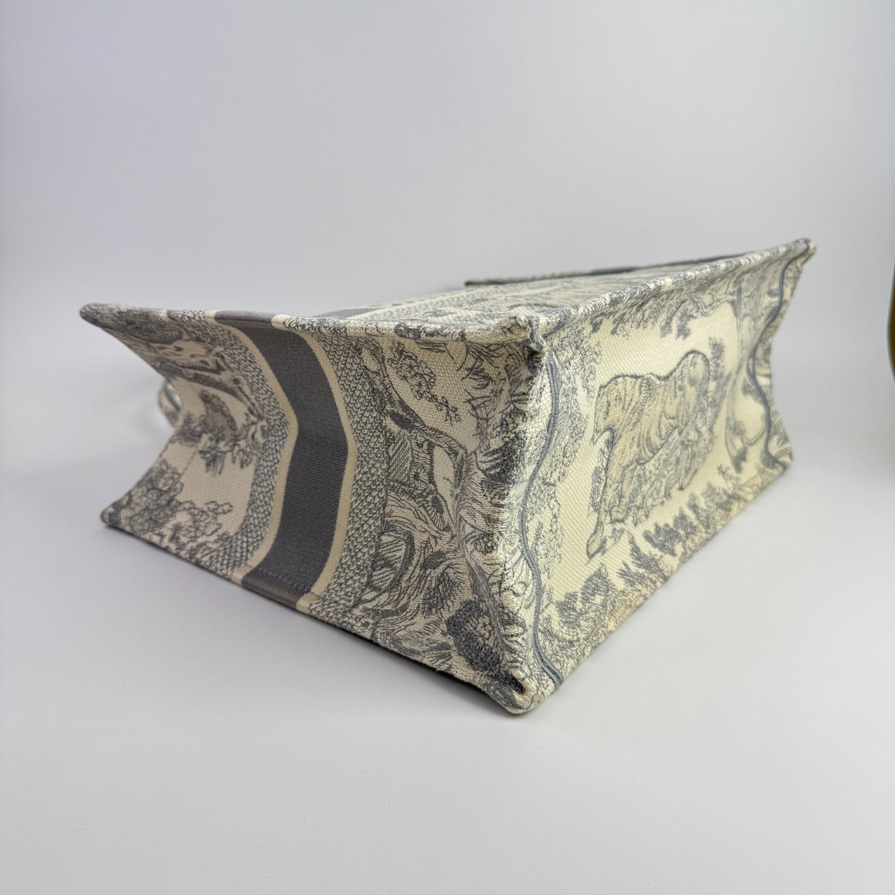 Dior - Book Tote - Cloth - Grey - (medium)