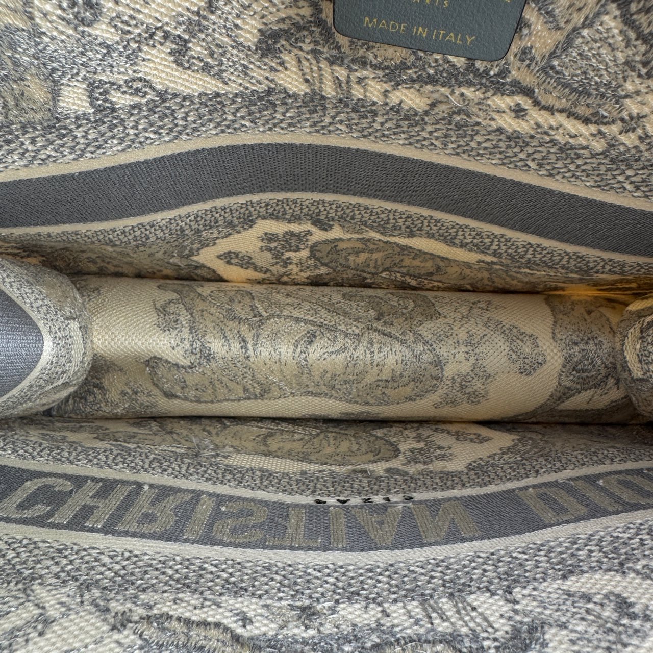 Dior - Book Tote - Cloth - Grey - (medium)