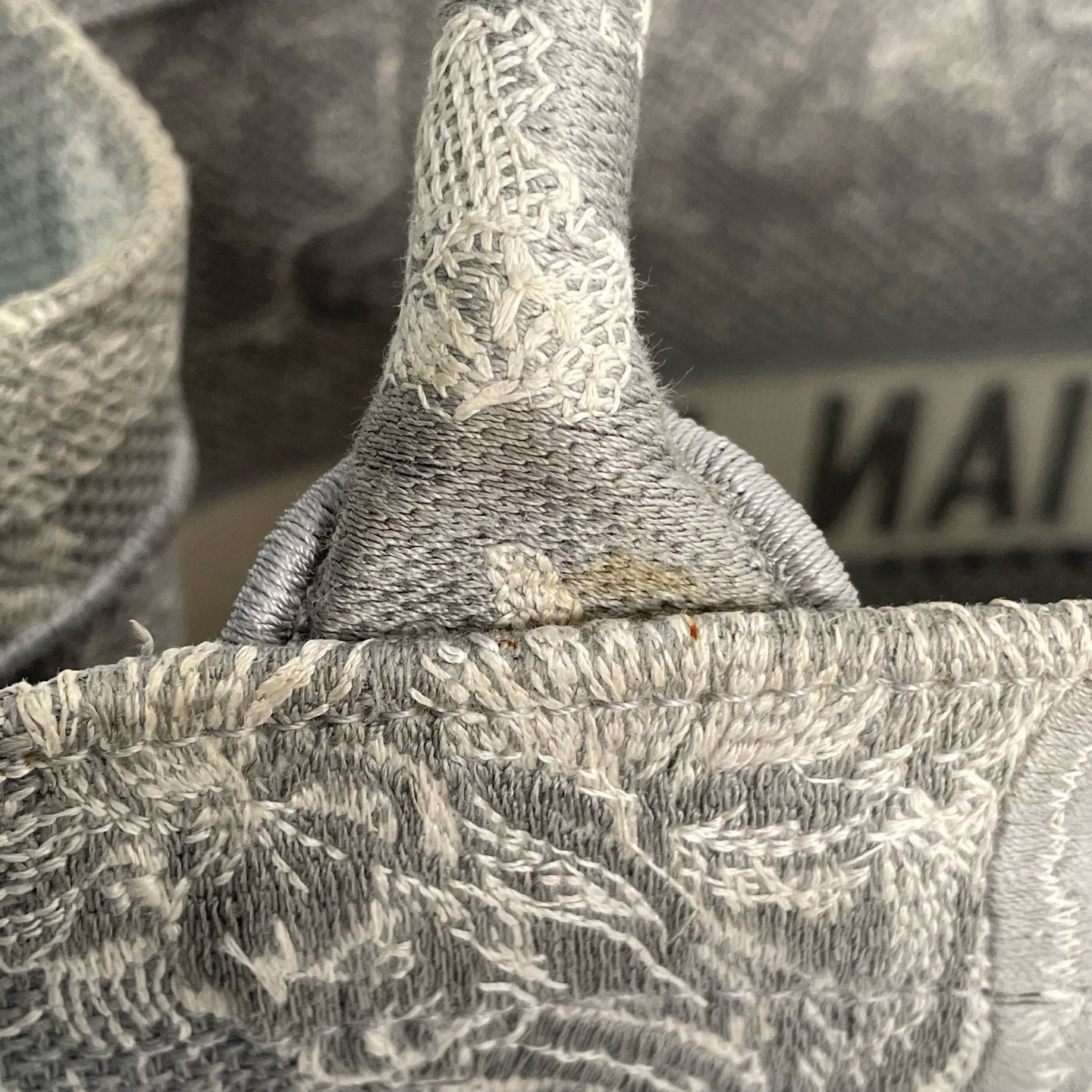 Dior - Book Tote - Cloth - Grey - (medium)