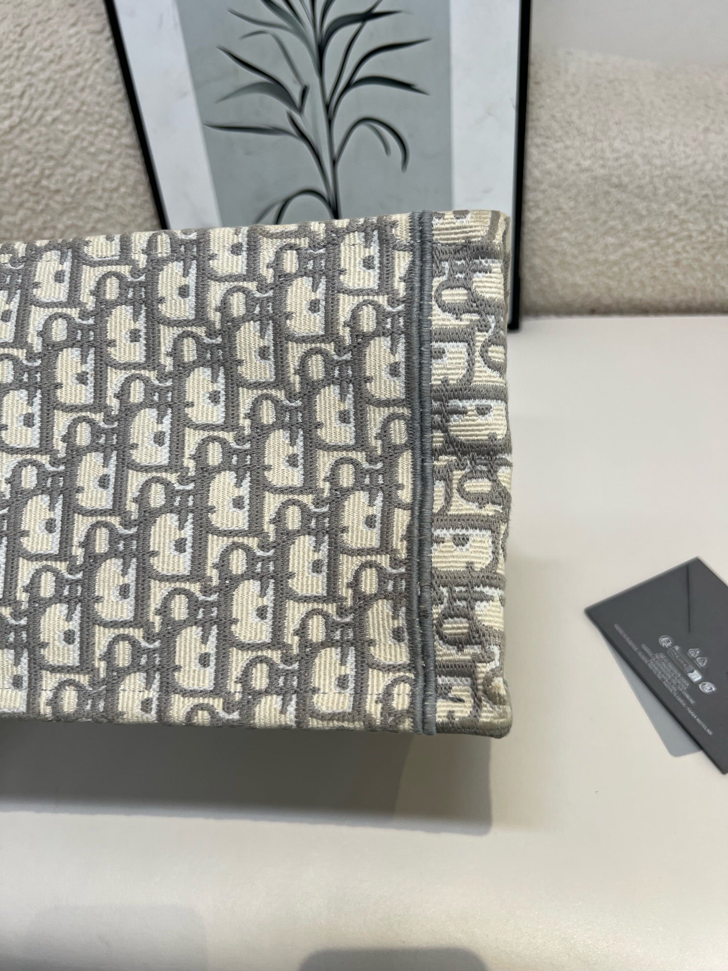 Dior - Book Tote - Cloth - Grey - (medium)