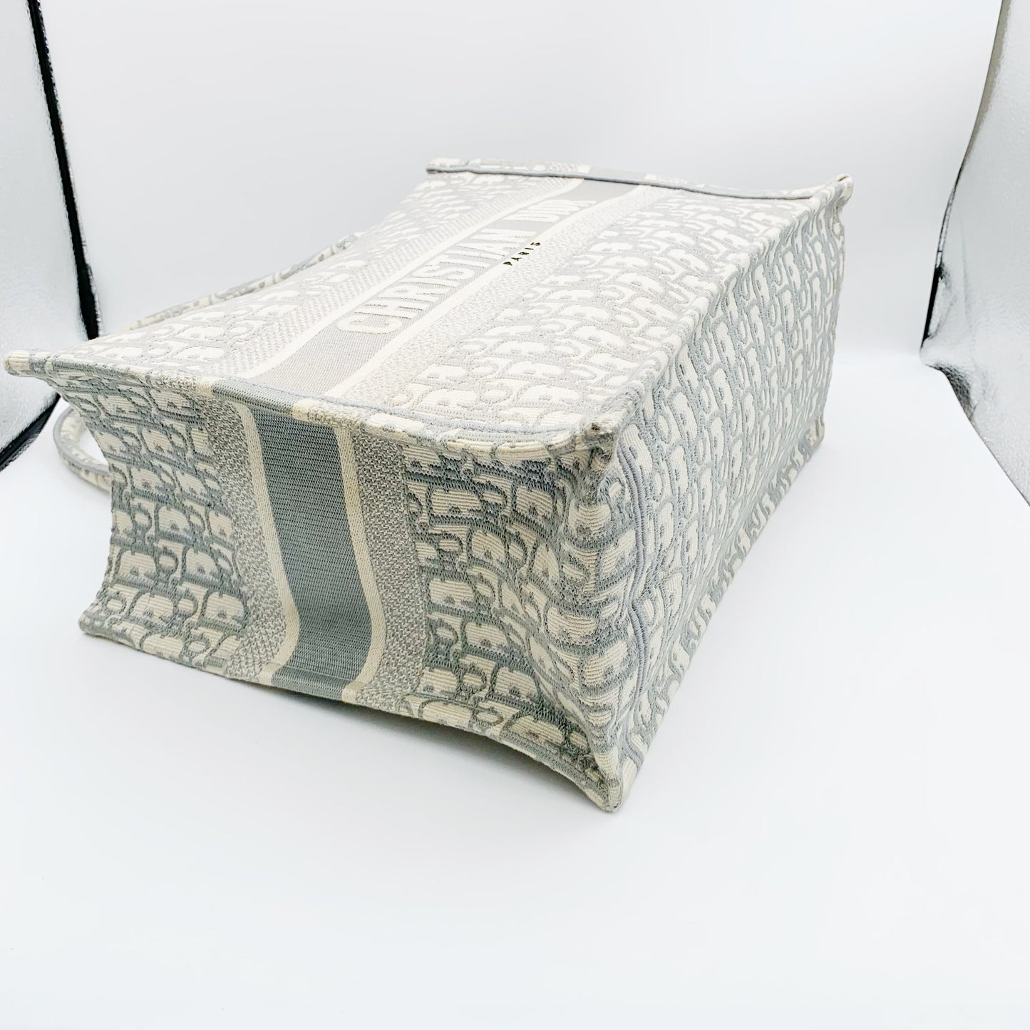 Dior - Book Tote - Cloth - Grey - (Small)